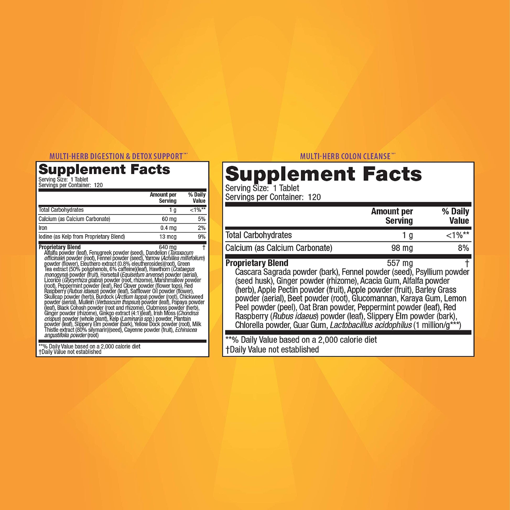 Nature's Secret Ultimate Cleanse 2-Part Total Body Detoxification & Elimination Supports Nature's Secret buy supplements canada