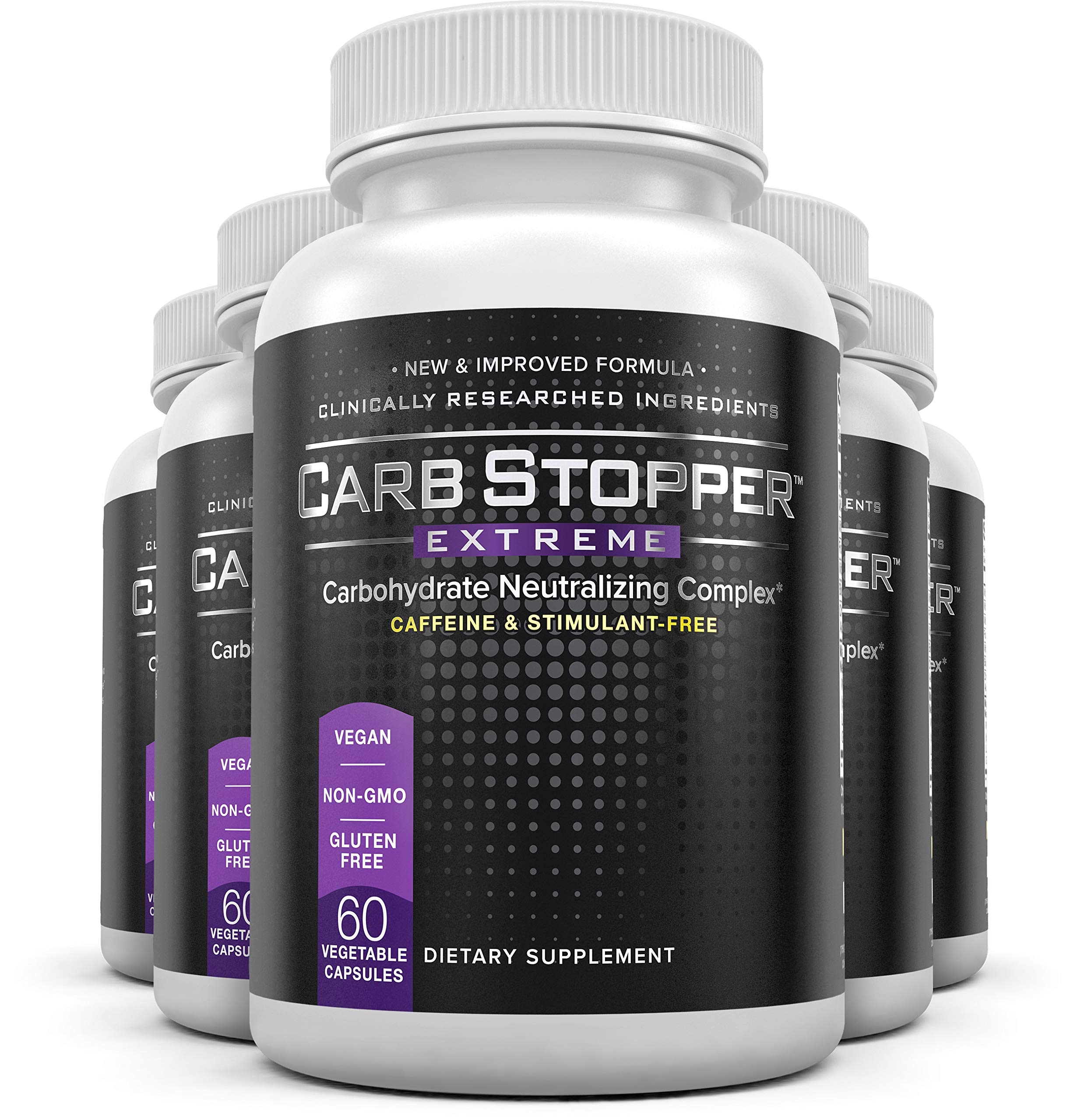 Carb Stopper Extreme (5 Bottles Maximum Strength, Natural Carbohydrate and Starch Carb Stopper Extreme buy supplements canada
