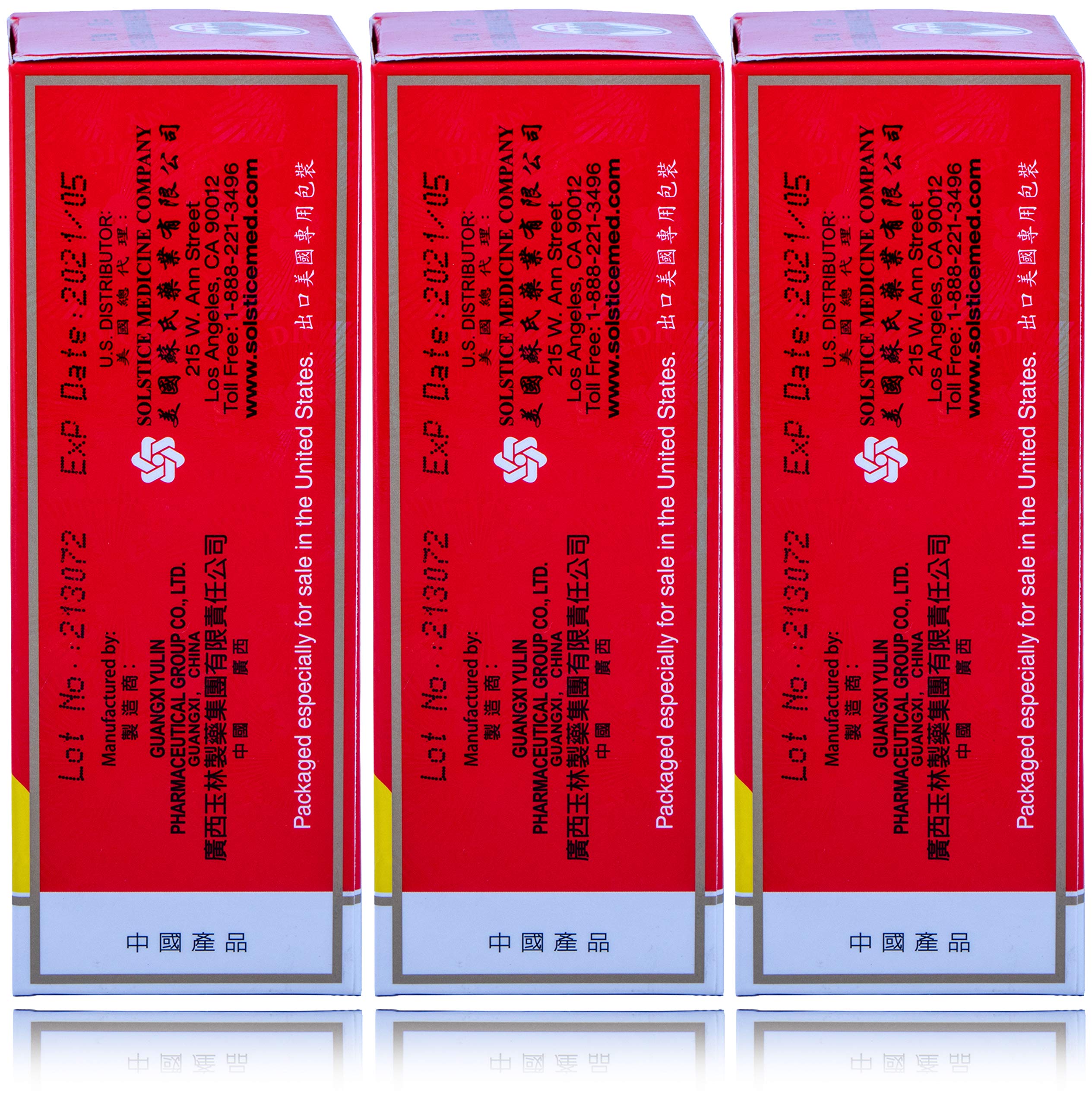 Solstice Medicine Company - Zheng Gu Shui Pain Relief - 3 Pack - 3.4 OZ SOLSTICE buy supplements canada