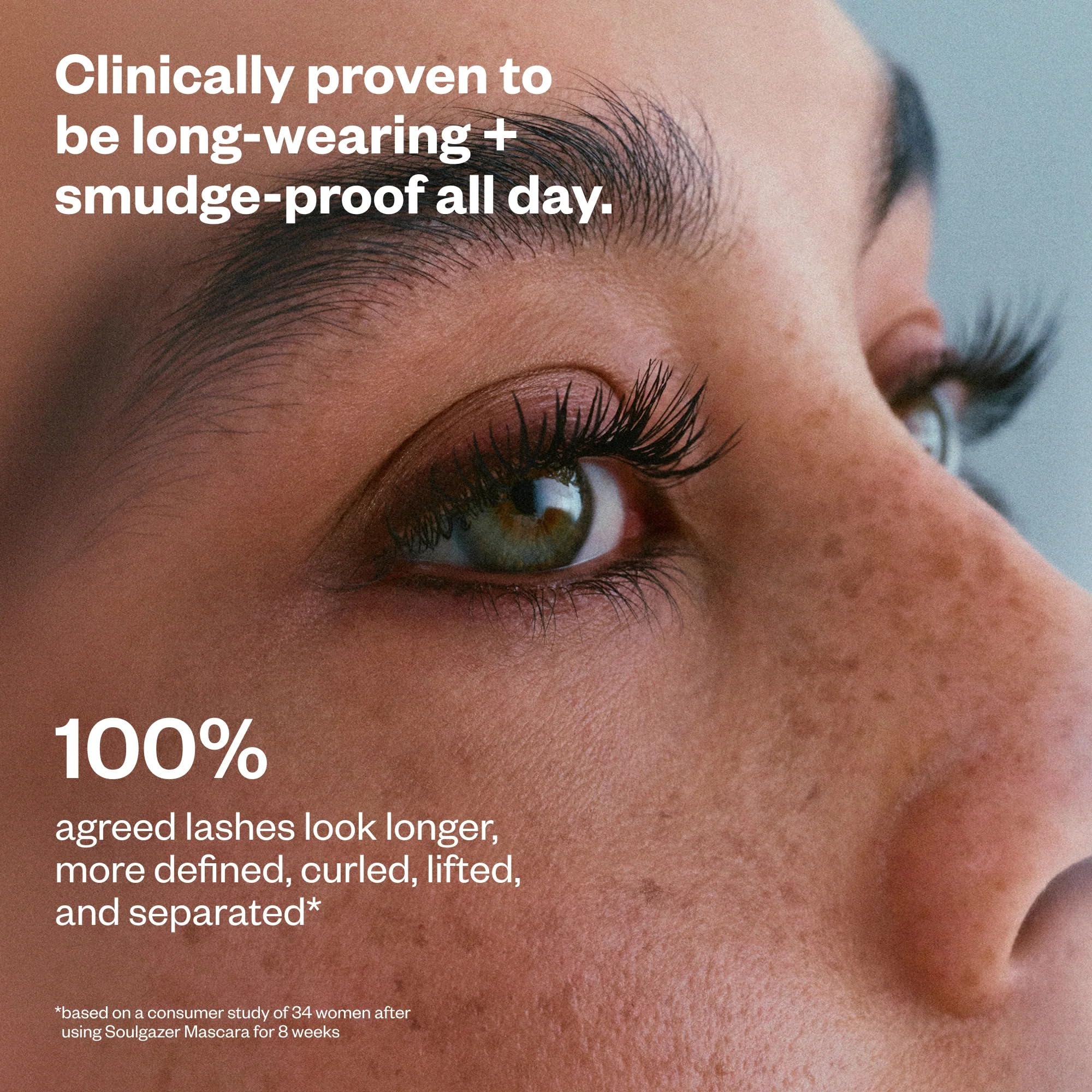 Kosas Soulgazer Lengthening + Lifting Peptide Mascara – Smudge-Proof, Clump-Free Mascara + Lash Serum 2-in-1 for Long, Defined Lashes – Curvilinear Molded Brush, Vegan, Sensitive-Eye Safe Kosas buy supplements canada
