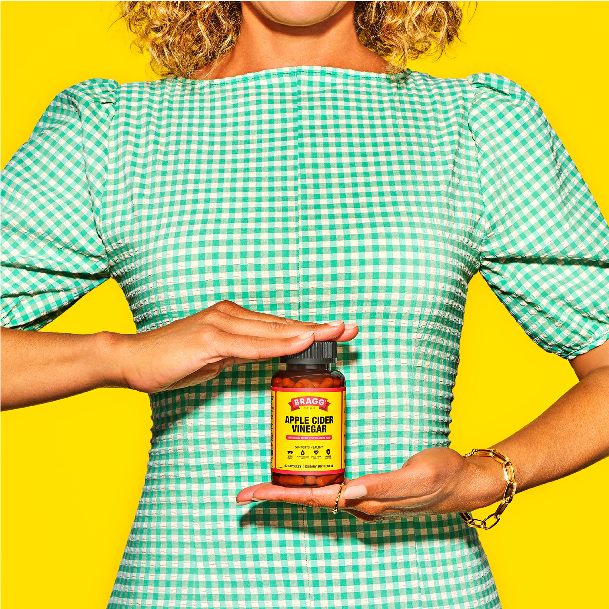 Bragg Apple Cider Vinegar Capsules - Vitamin D3 & Zinc - 750mg of Acetic Acid – Immune Bragg buy supplements canada