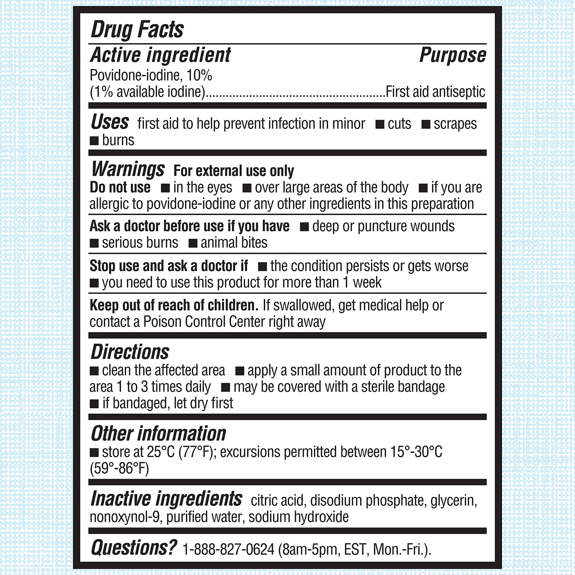 Betadine Antiseptic Liquid First Aid Solution, Povidone-iodine 10%, Infection Betadine buy supplements canada