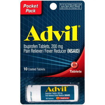 Advil 200 mg Tablets Pocket Pack 10 ea (Pack of 6) Advil buy supplements canada