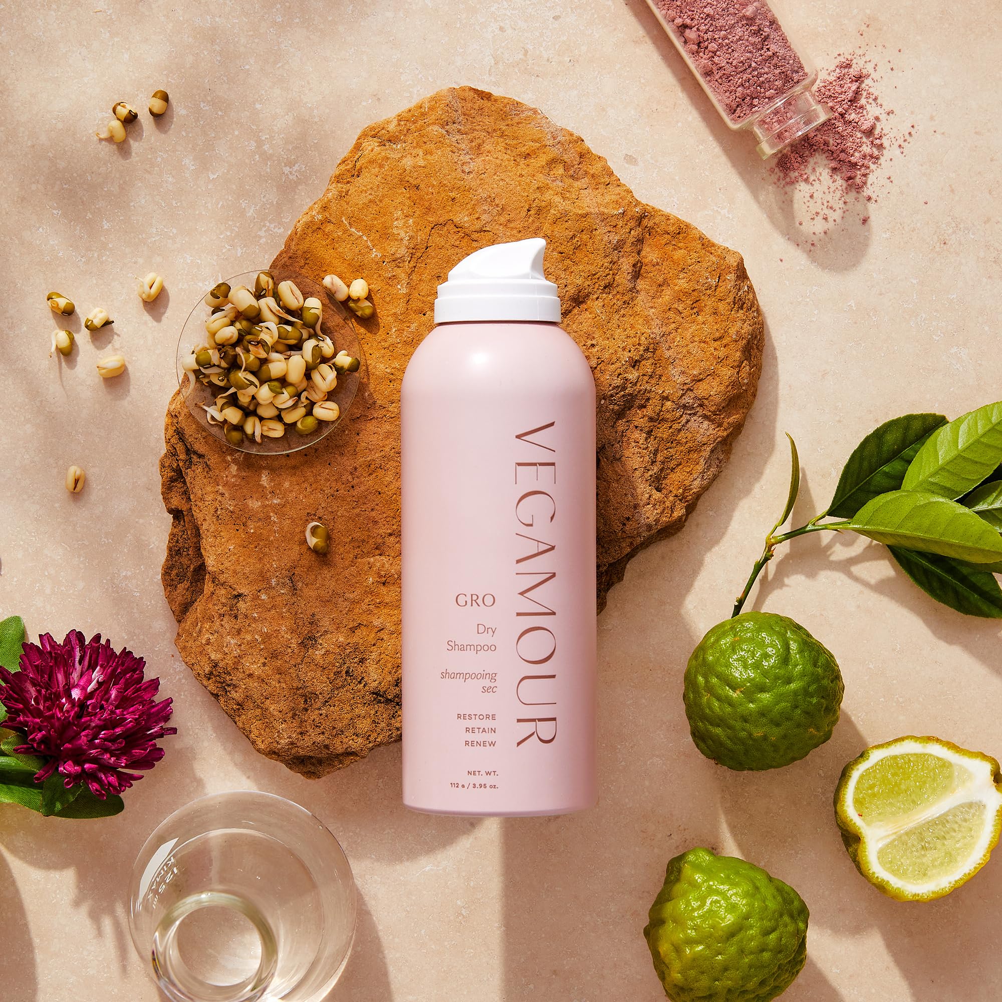 VEGAMOUR GRO Dry Shampoo Full Size, Volumizing Dry Shampoo Spray Formulated Without Benzene, Supports Thicker Fuller Looking Hair, Natural Citrus Scent, 3.95 oz VEGAMOUR buy supplements canada