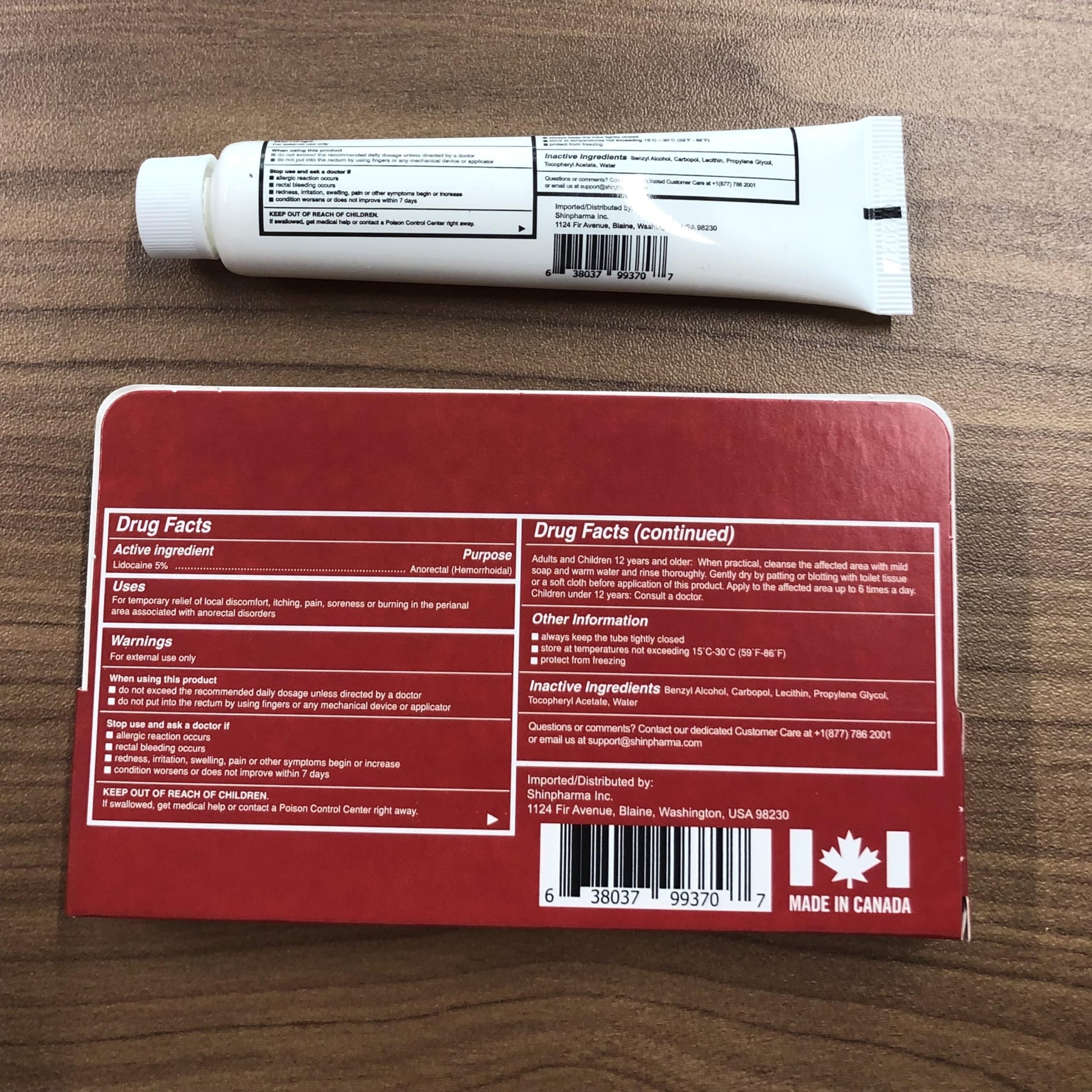 Dr. Numb 5% Lidocaine Numbing Cream, Fast-Acting Maximum Strength Topical Anesthetic Pain Relief Burn Itch Numb Cream with Vitamin E for Hemorrhoid Treatment, Local and Anorectal Uses - 30g 4 Pack Dr. Numb buy supplements canada