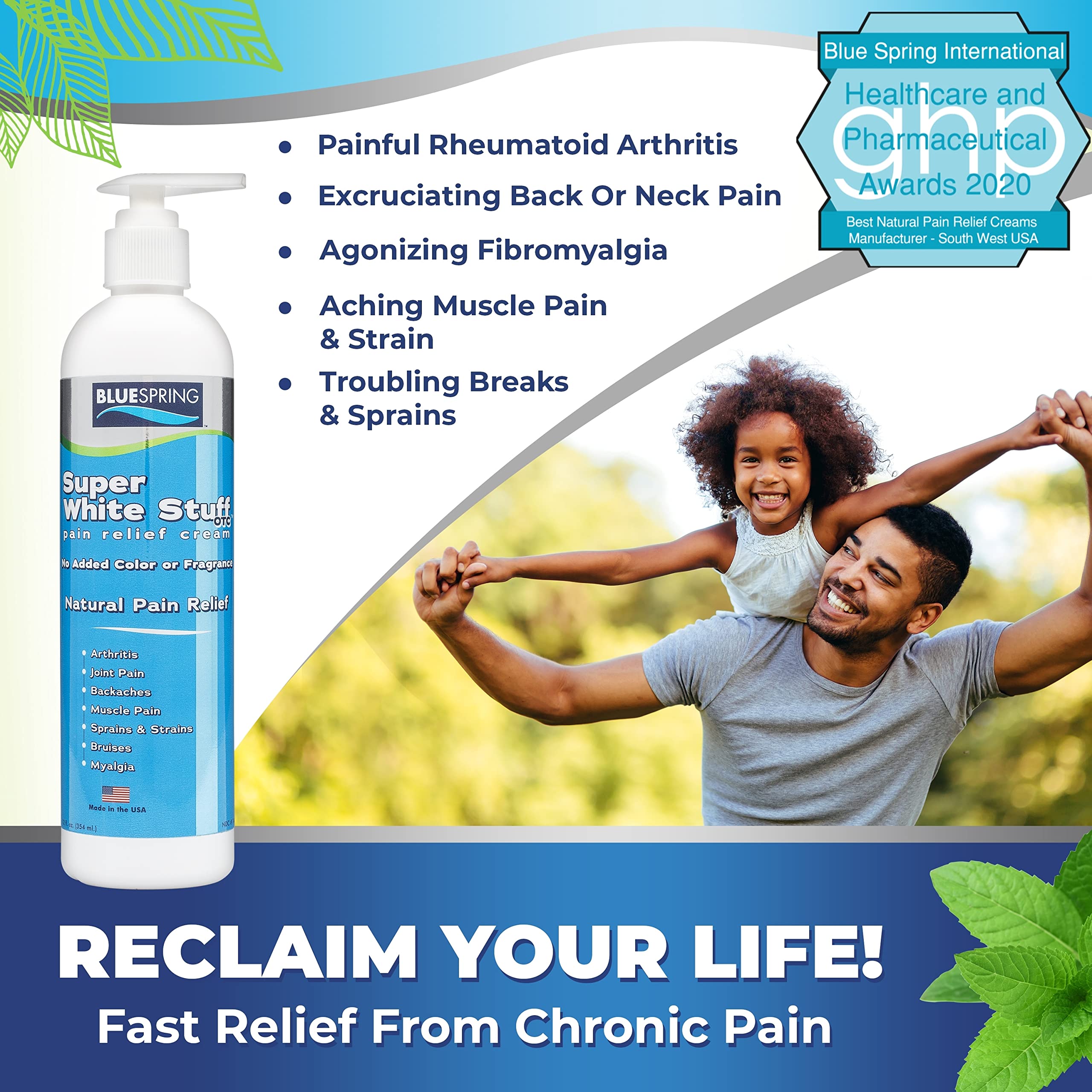 Emu Therapy Super White Stuff OTC 12-oz. Pump Bottle - Natural, Made in USA, Paraben-Free, Works in As Little As 5 Minutes for Joint/Muscle Pain, Backaches, Sprains/Strains, Bruises & More Emu Therapy buy supplements canada