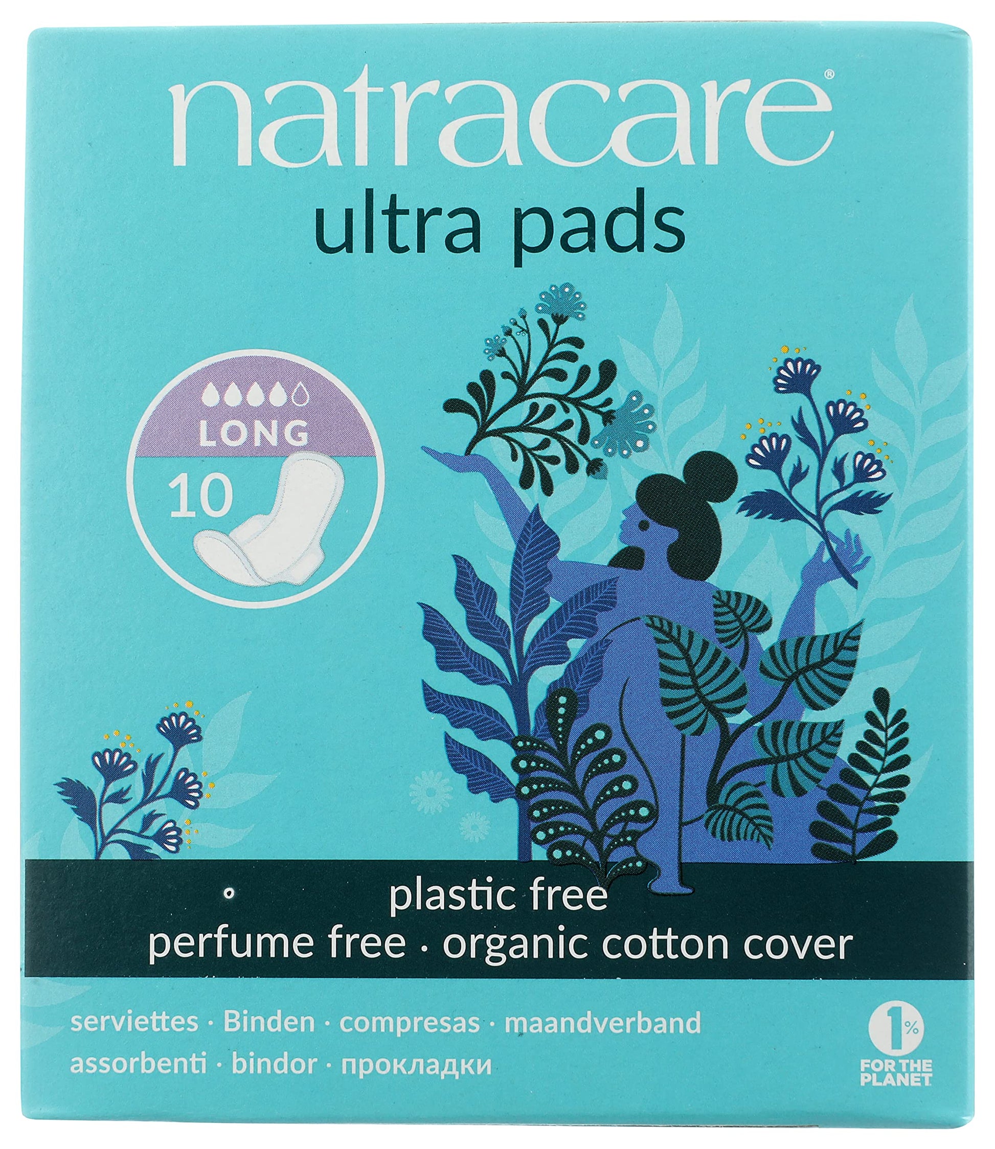 Natracare Slim Fitting Ultra Pads with Wings, Long, Made with Certified Organic Cotton NATRACARE buy supplements canada
