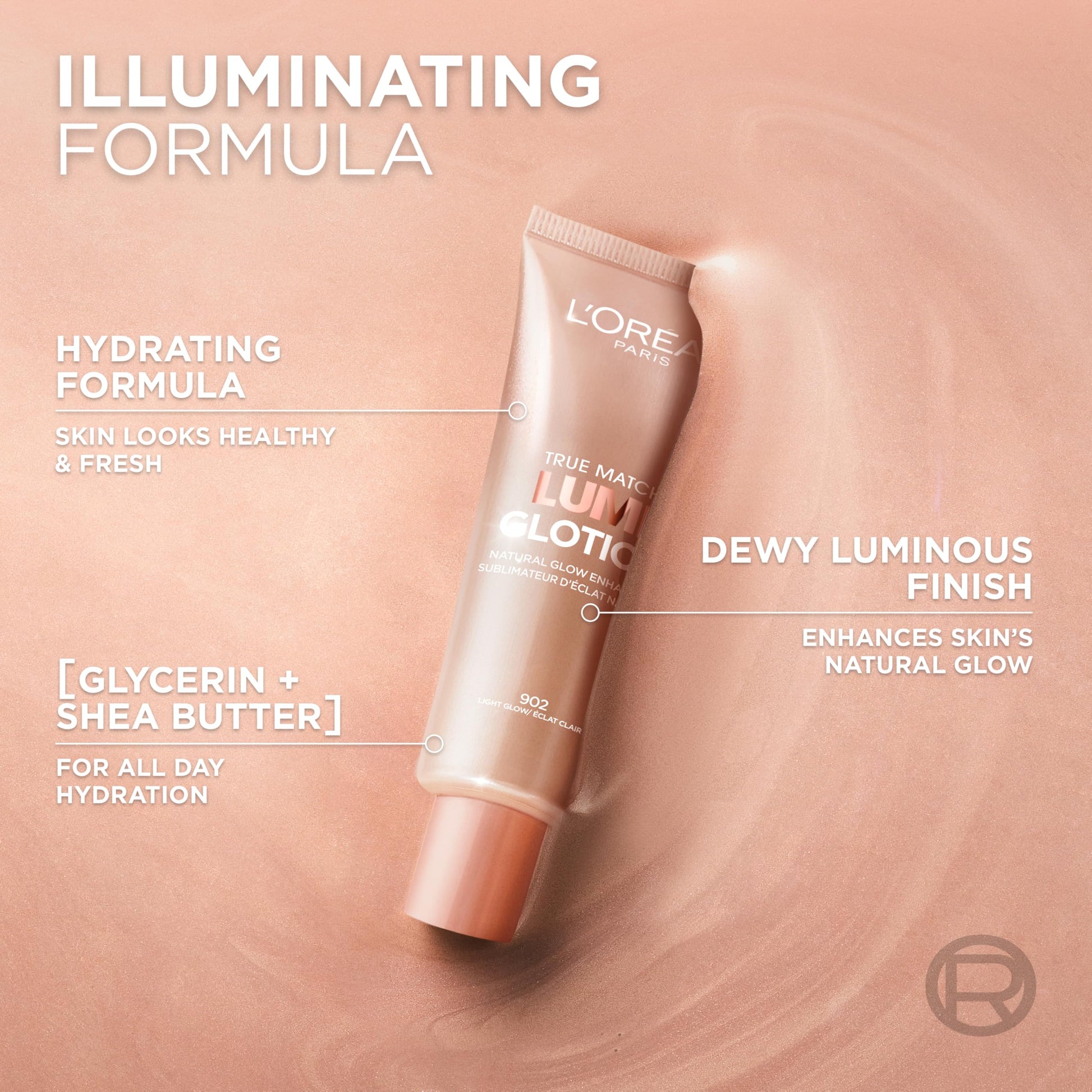 L'Oreal Paris Makeup True Match Lumi Glotion, Natural Glow Enhancer, Illuminator Highlighter, Bronzing Drops For a Sun-Kissed Glow, 903 Medium L'Oreal Paris buy supplements canada