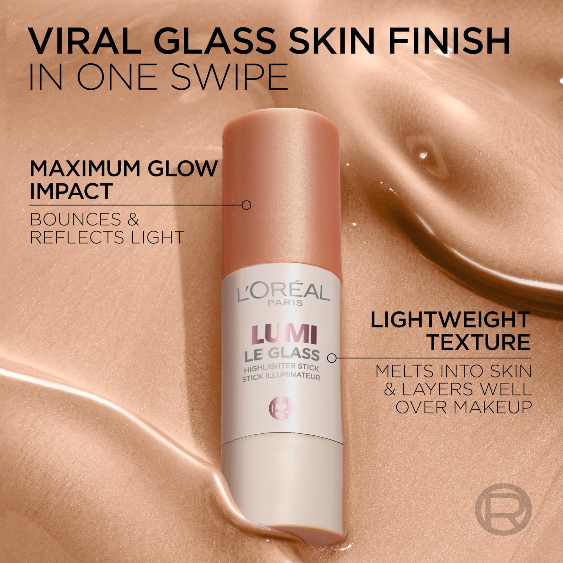 L'Oreal Paris True Match Lumi Le Glass Highlighter Stick, Reflective, Translucent, Glassy Highlighter for Face and Body, 620 Pink Ballet, 0.17 Oz L'Oreal Paris buy supplements canada