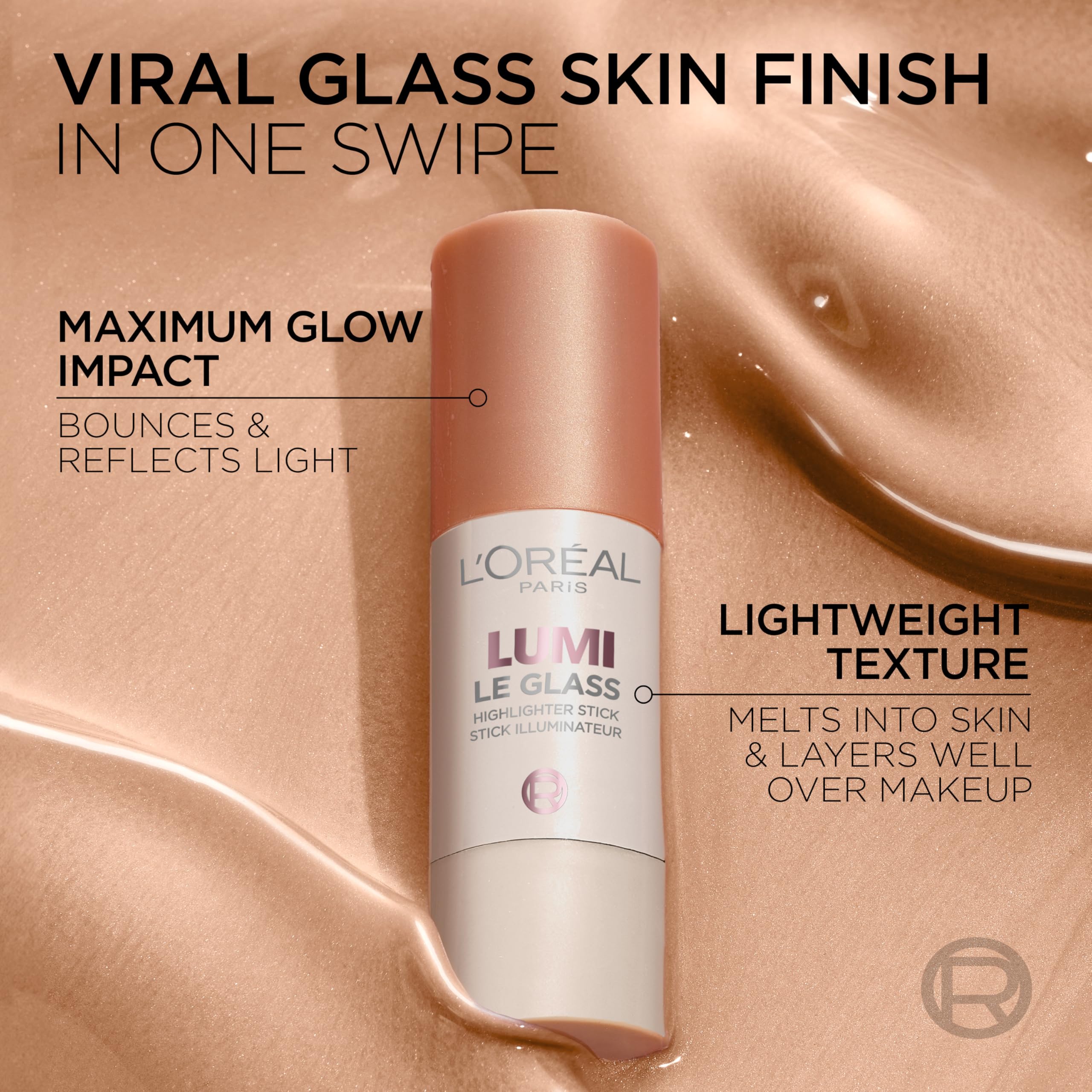 L'Oreal Paris True Match Lumi Le Glass Highlighter Stick, Reflective, Translucent, Glassy Highlighter for Face and Body, 620 Pink Ballet, 0.17 Oz L'Oreal Paris buy supplements canada