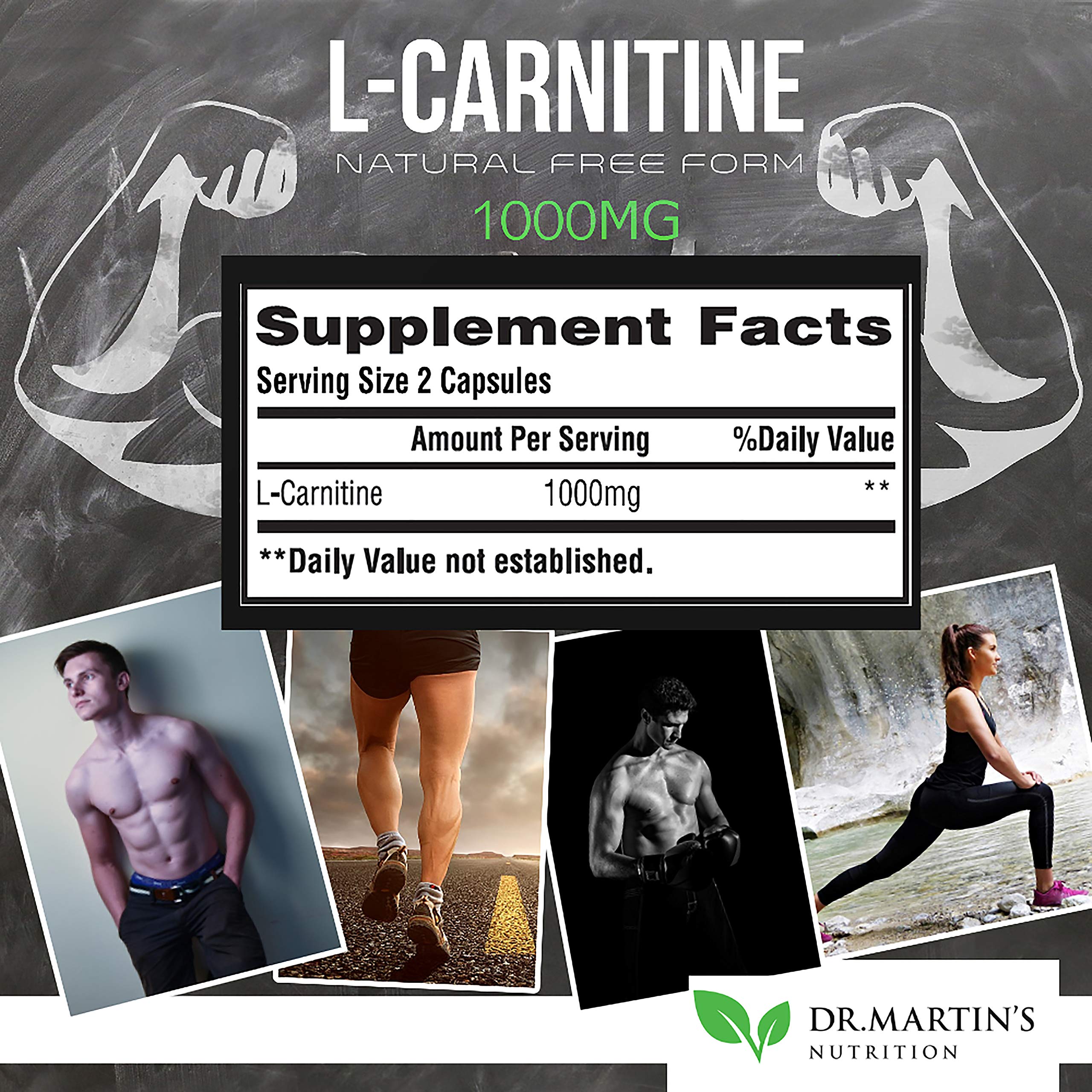 DR. MARTIN'S NUTRITION Extra Strength L-Carnitine - 200 Capsules - 1000mg Per Serving DR. MARTIN'S NUTRITION buy supplements canada