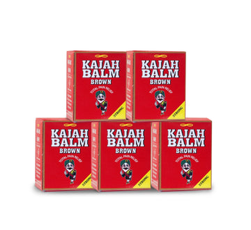 Kajah Brown Balm 10Gms (Pack of 5) Rajah buy supplements canada