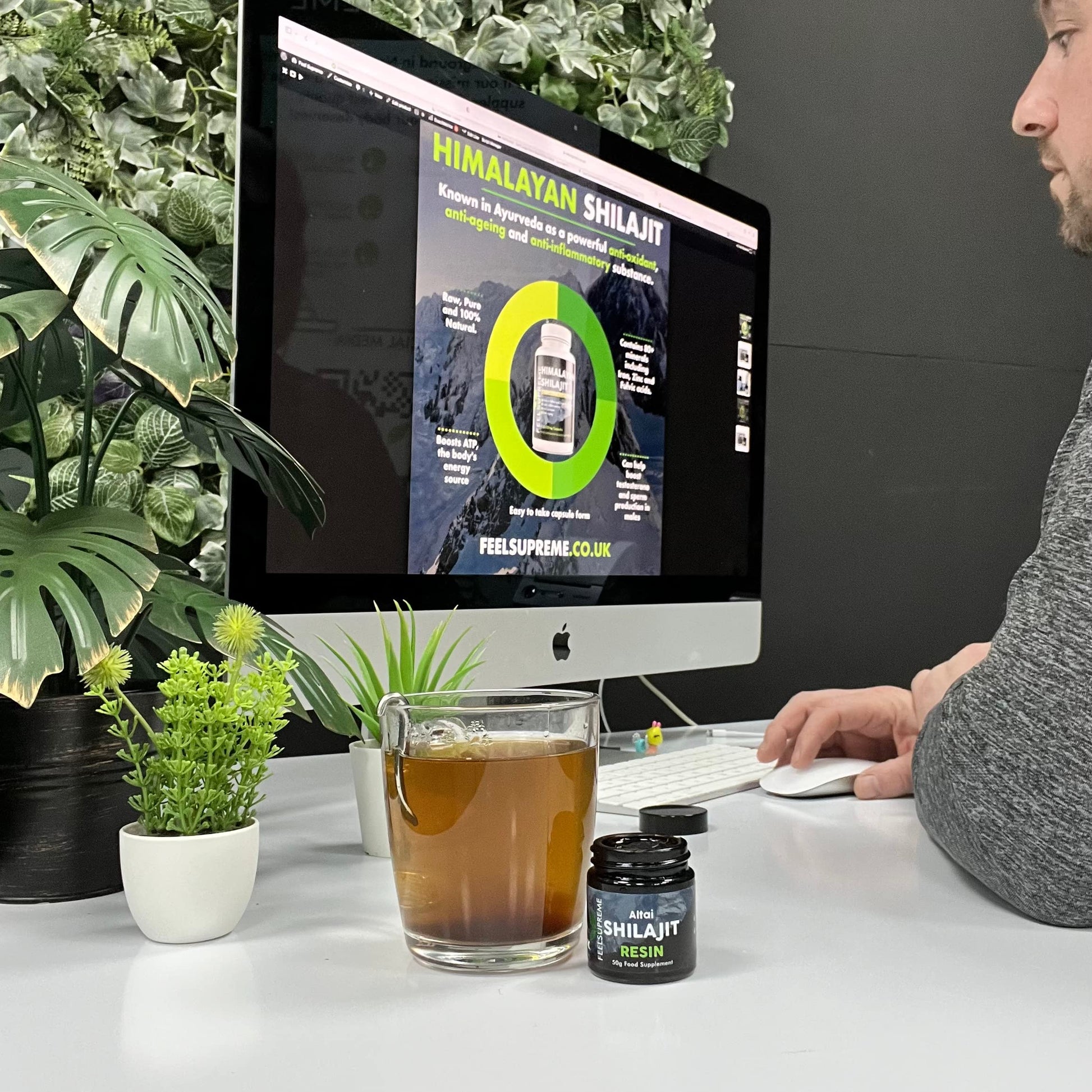 Natural Black Altai Shilajit Resin Large (50g) Pot | 100% Pure Additive Free | 80 Trace Feel Supreme buy supplements canada