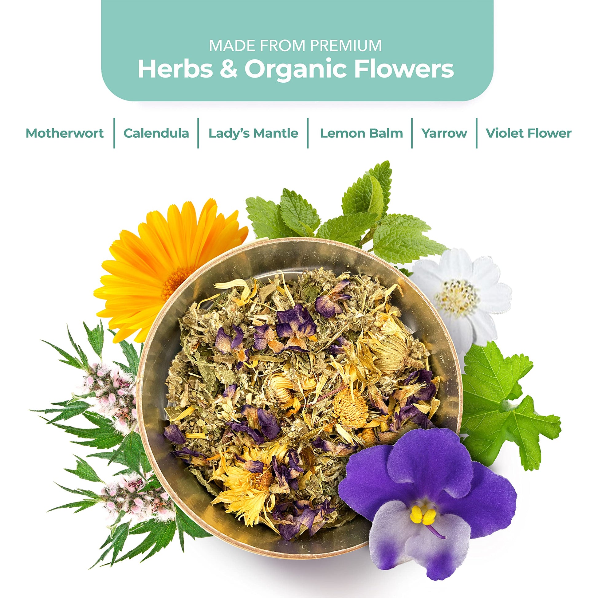 Leiamoon - Vaginal Steam Herbs Blends V Steam Kit for Cleansing, Regulating, and Balancing Leiamoon buy supplements canada