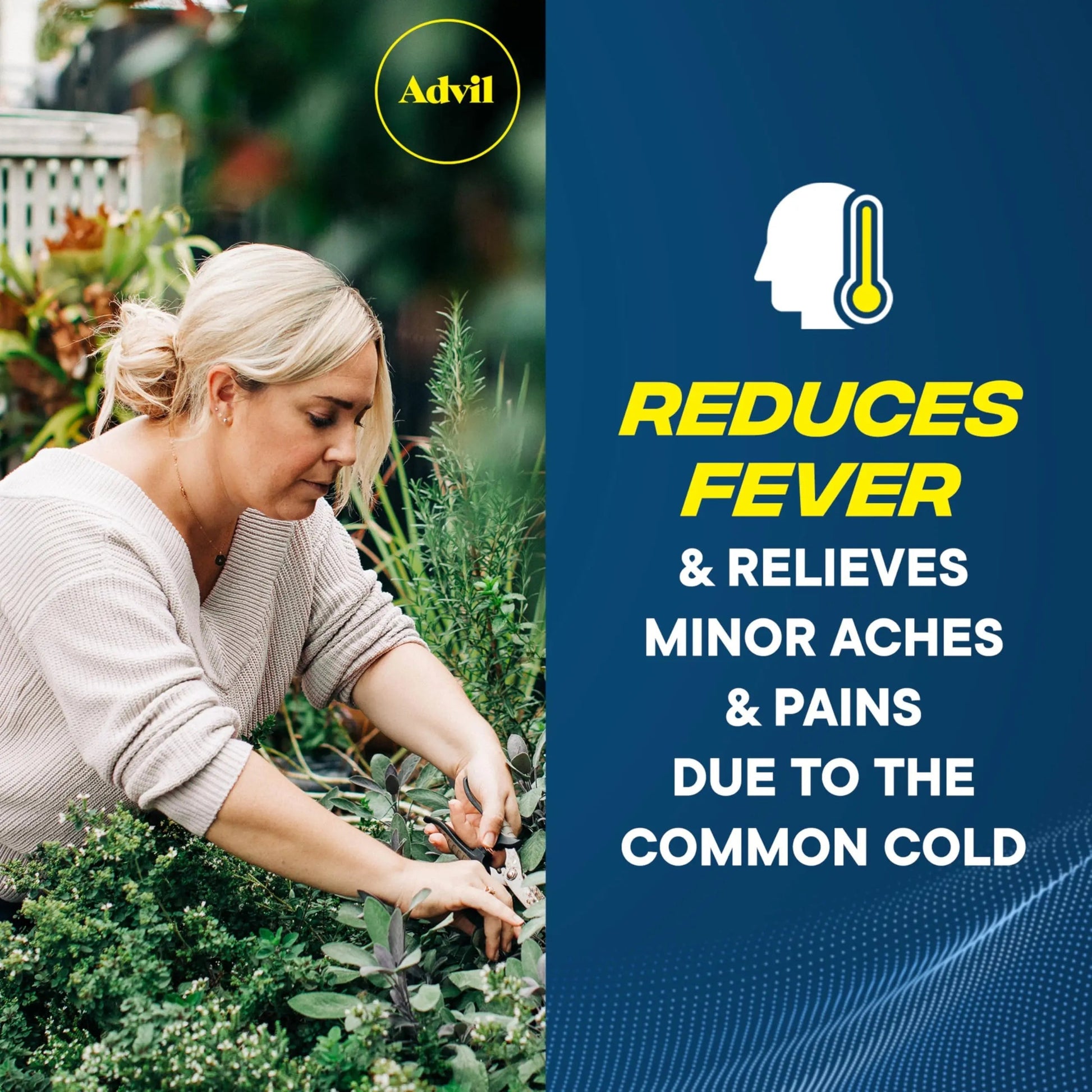 Advil Pain Reliever and Fever Reducer, Pain Relief Medicine with Ibuprofen 200mg for Headache, Backache, Menstrual Pain and Joint Pain Relief - 100 Coated Tablets Advil buy supplements canada