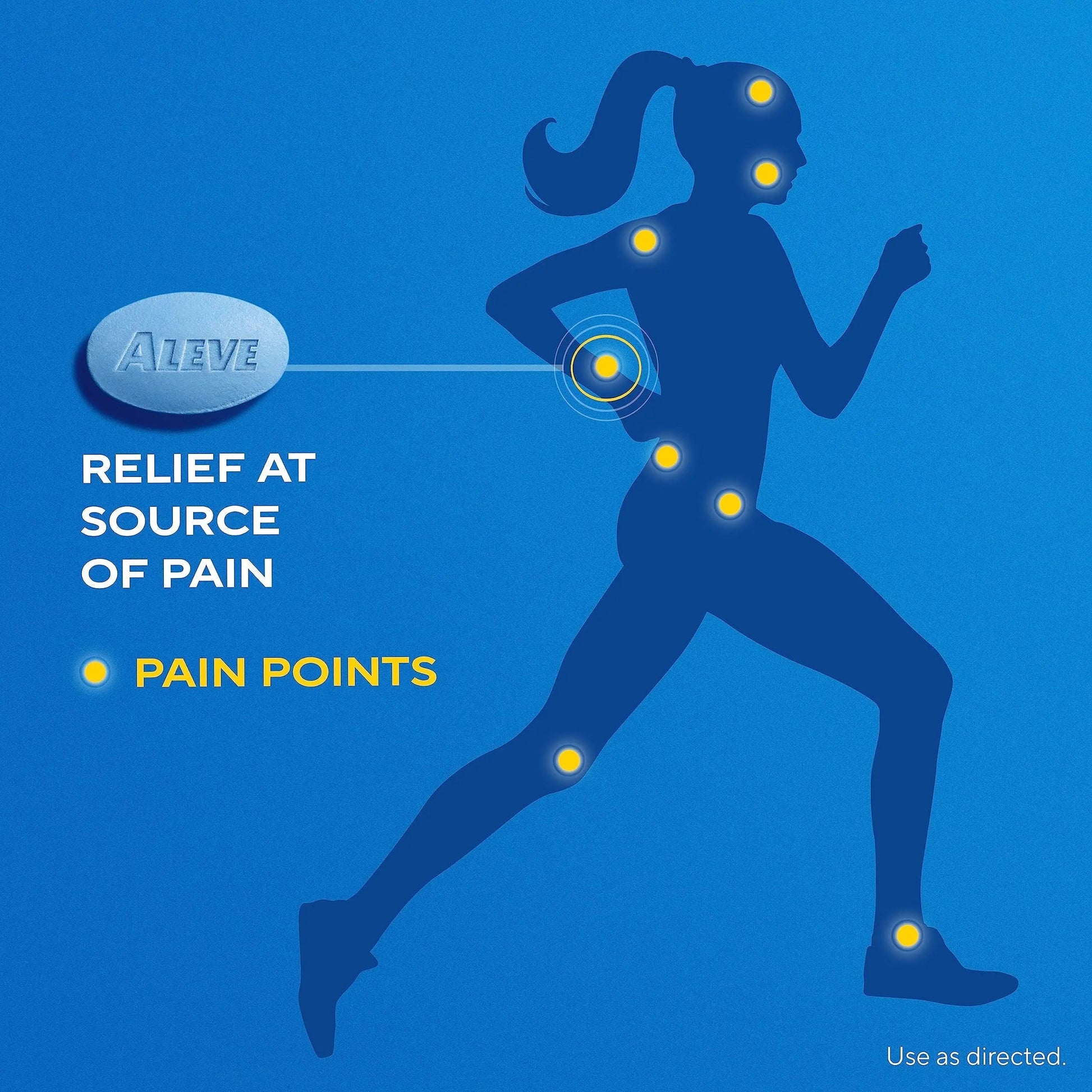 Aleve Pain Reliever & Fever Reducer Naproxen Sodium Caplets, Body Pain Relief, 270 Count Aleve buy supplements canada