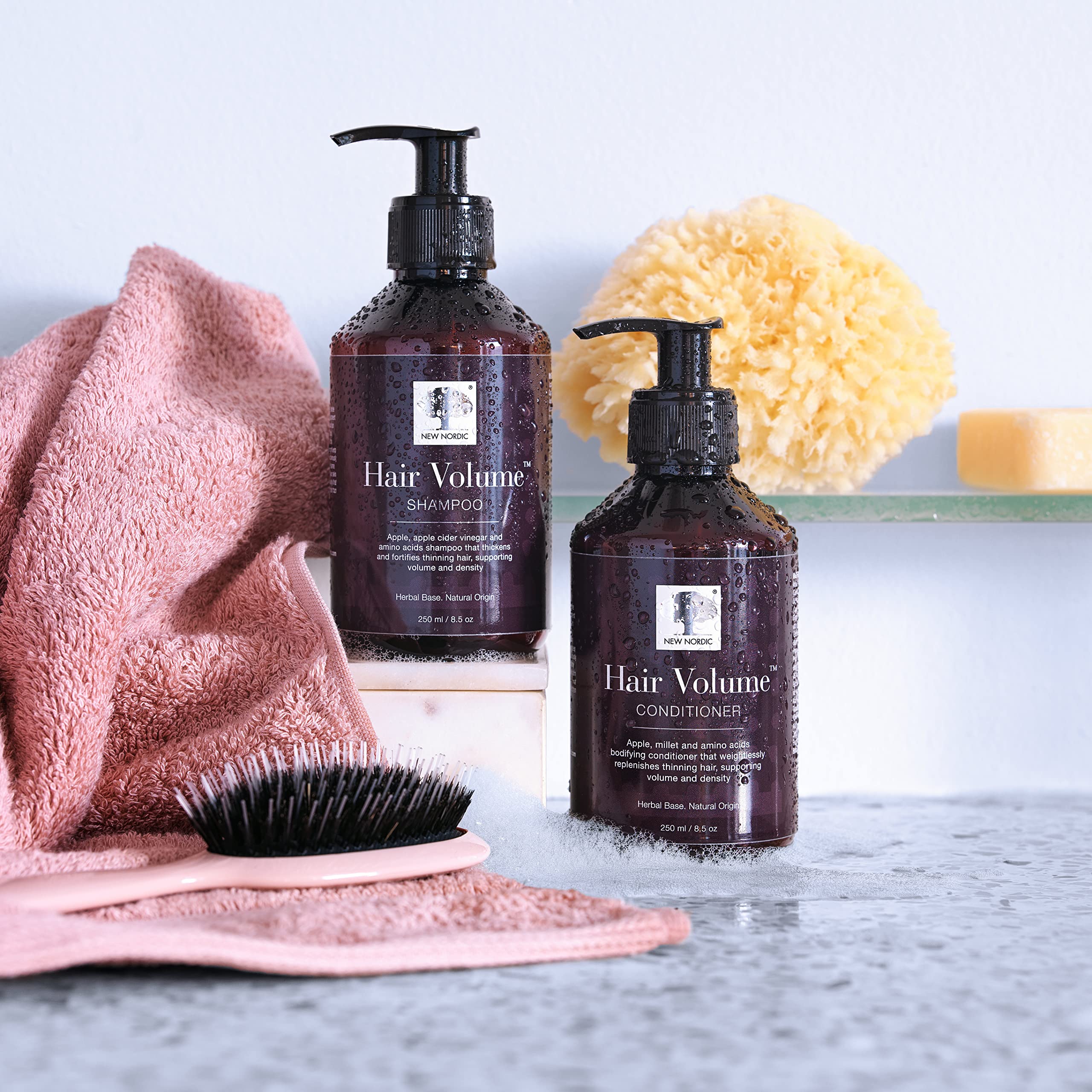 New Nordic Hair Volume Shampoo 250ml - Herbal Volumising Shampoo For Dry Damaged Hair - Suitable for Men and Women NEW NORDIC buy supplements canada