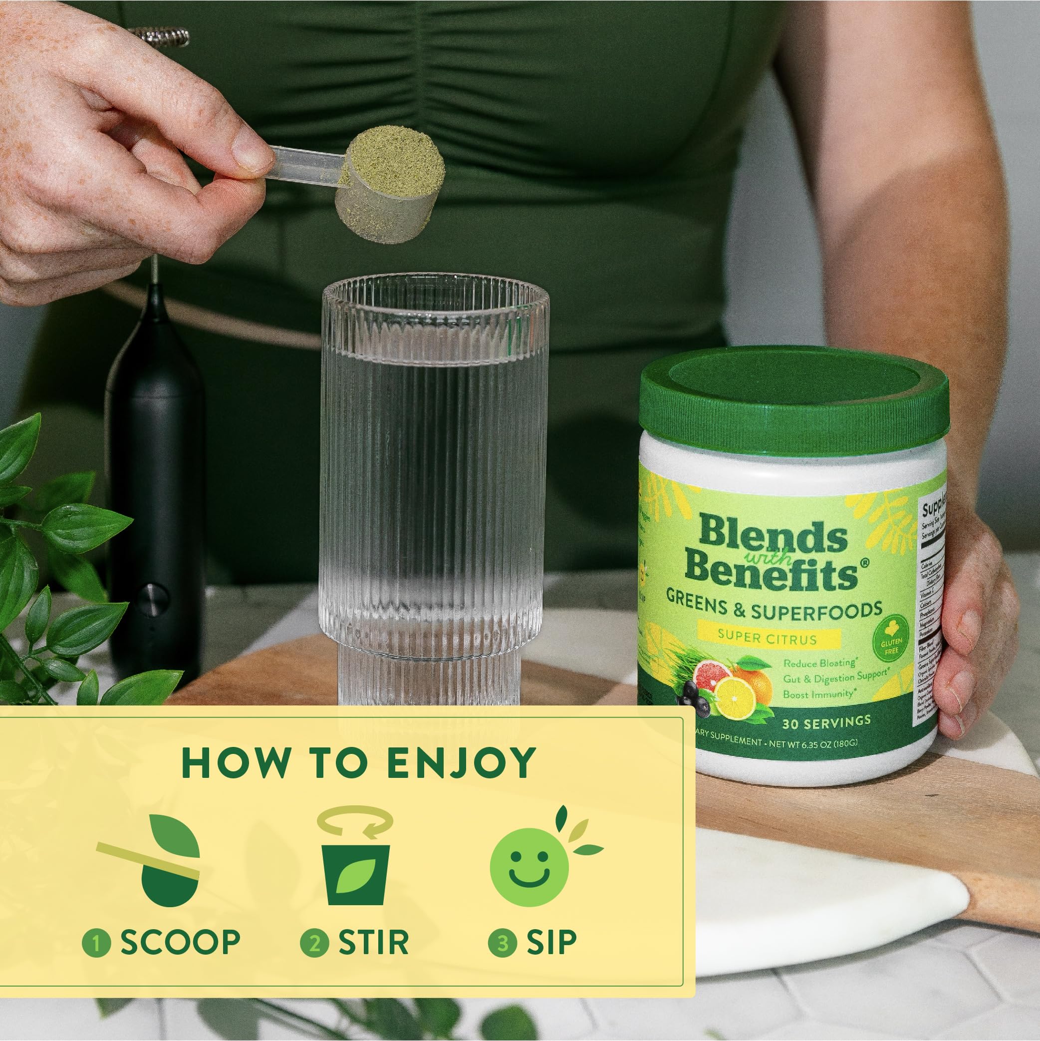 360 Nutrition Blends with Benefits Super Greens Powder w/Probiotics, Digestive Enzymes, Sugar & Gluten Free, Plant Based Superfood Drink Mix for Gut Health, Bloating, Immunity, Overall Health, 6.35 oz 360 Nutrition buy supplements canada