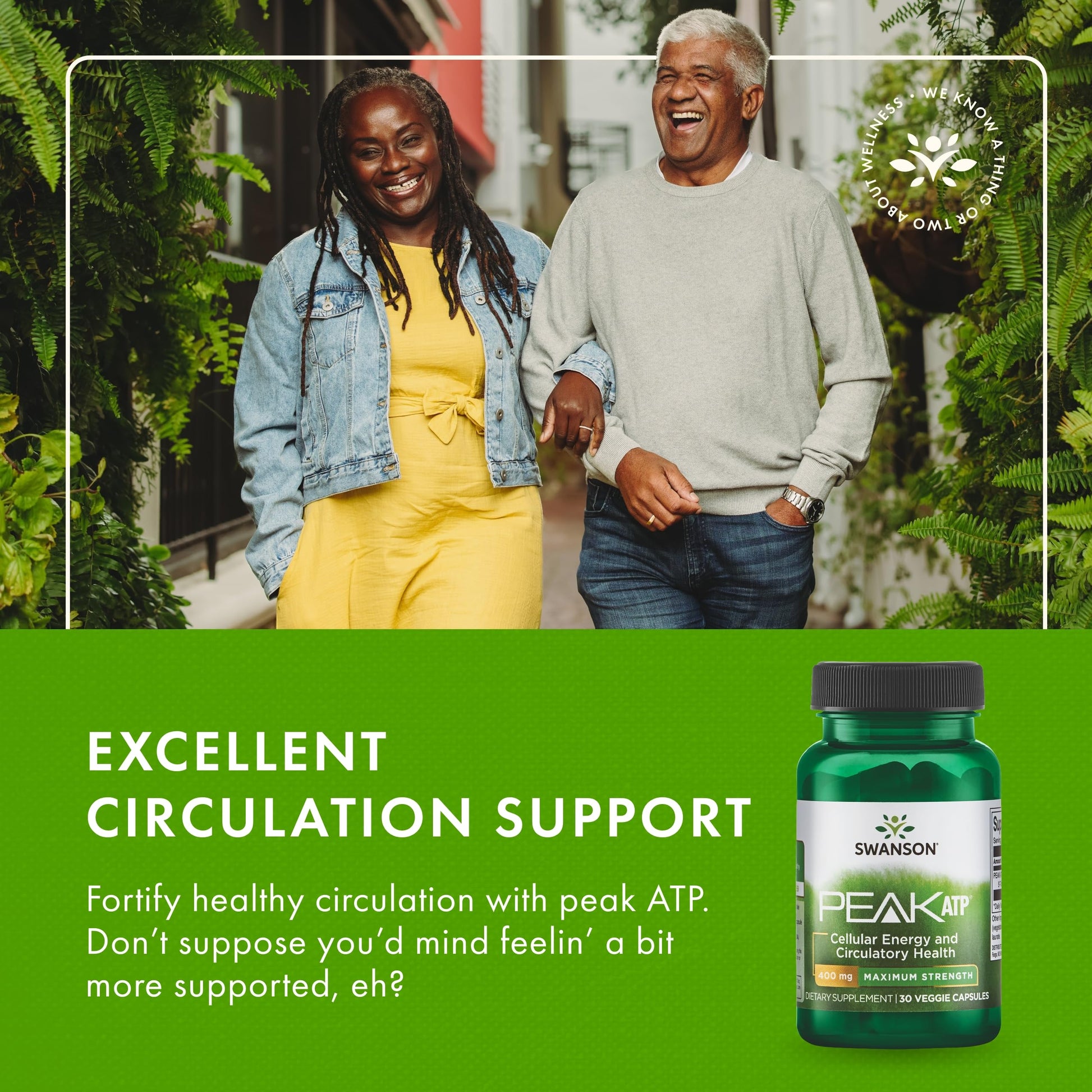 Swanson Maximum Strength Peak ATP-Natural Supplement Promoting Cellular Energy Support-Supports Physical Performance and Promotes Healthy Blood Flow Support-(30 Veggie Capsules, 400mg Each) 1 Pack Swanson buy supplements canada