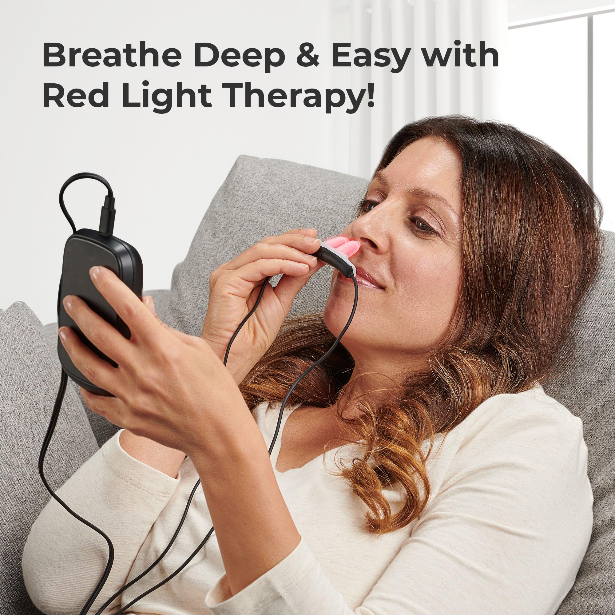 Lifepro Red Light Therapy Device for Nose & Ears - Portable Red and Near Infrared Light Therapy LifePro buy supplements canada