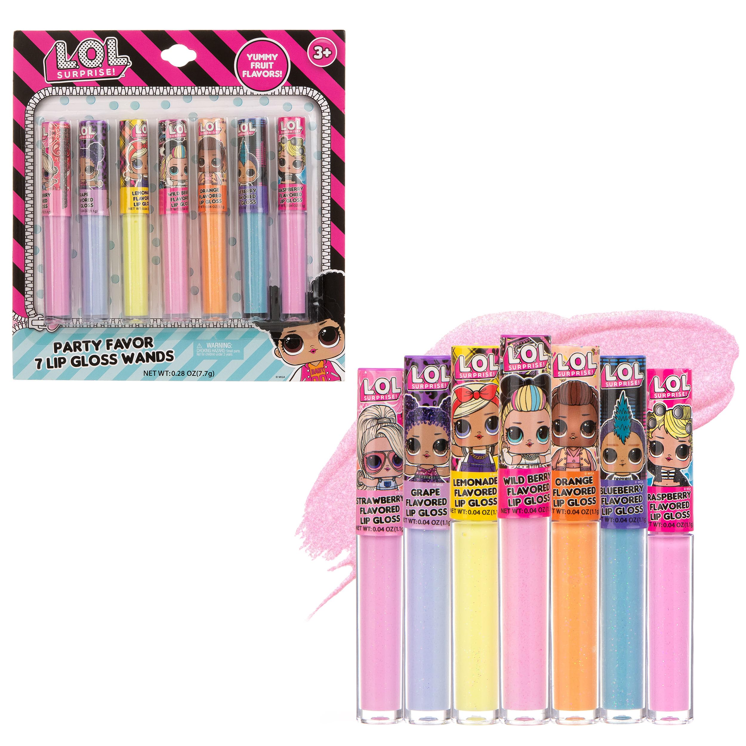 L.O.L Surprise 7-Pack Lip Gloss for Girls, Lol Lip Gloss L.O.L. Surprise! buy supplements canada