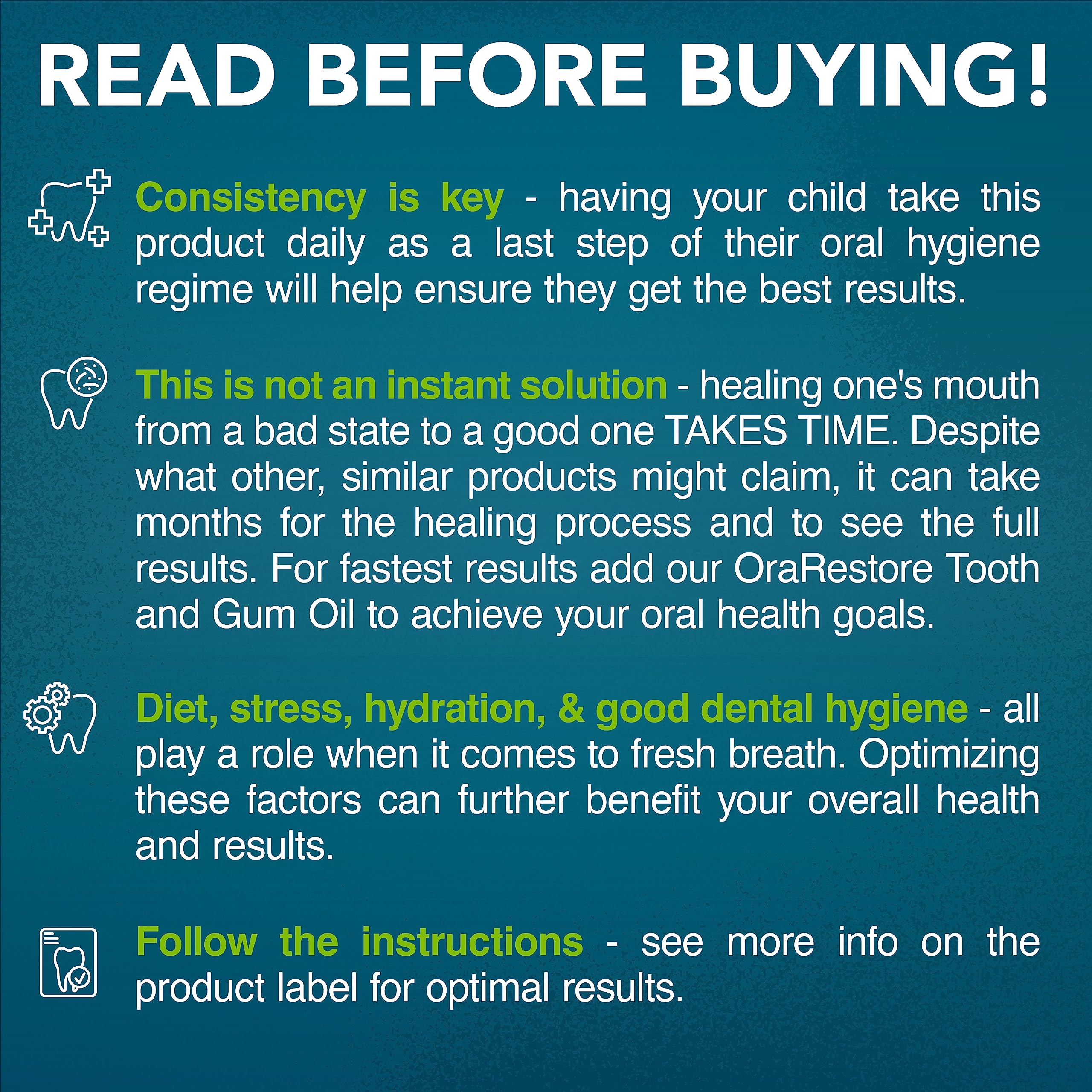 Oral Probiotics for Mouth Bad Breath Treatment for Adults: Dentist Formulated Advanced Great Oral Health buy supplements canada