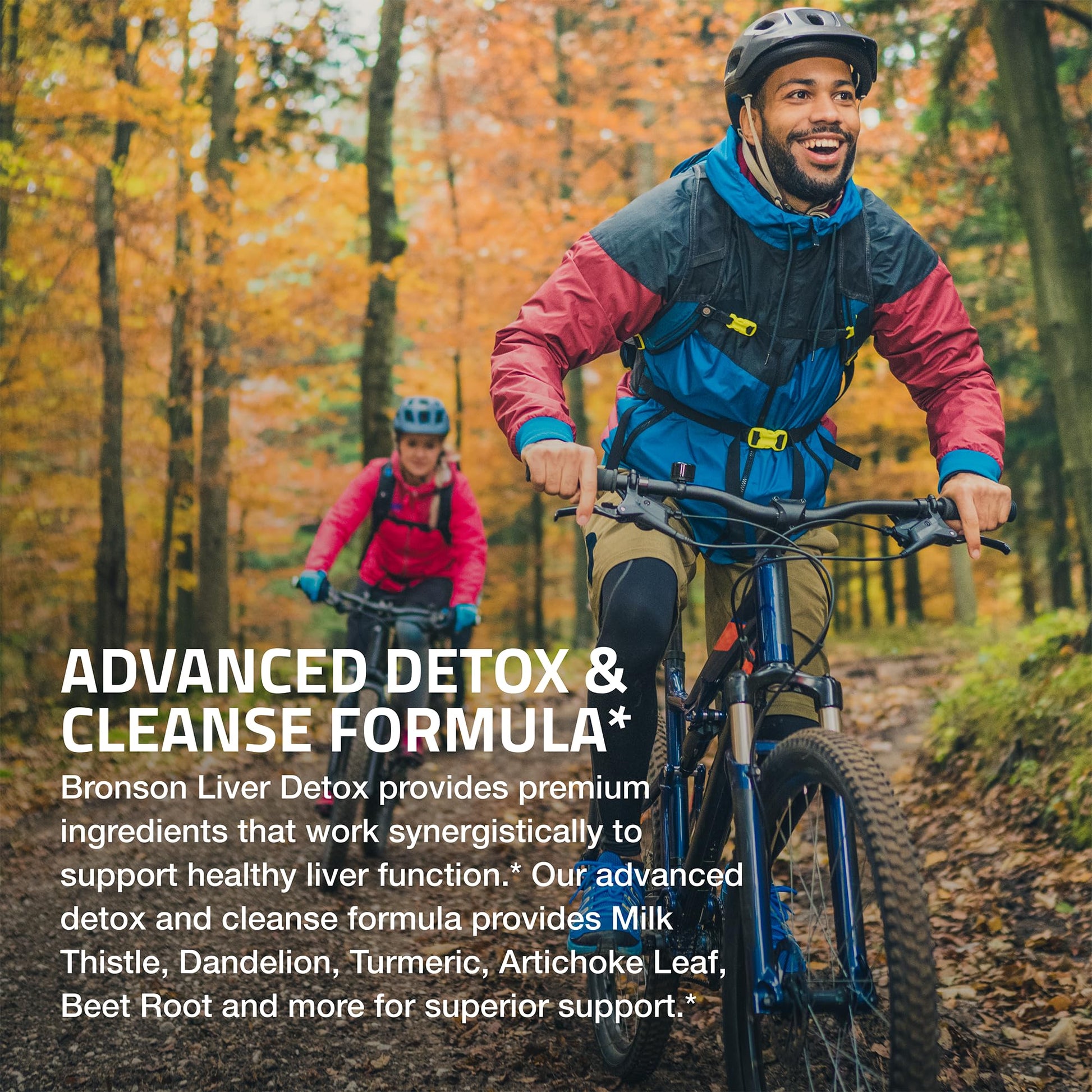 Bronson Liver Detox Advanced Detox & Cleansing Formula Supports Health Liver Function with Milk Thistle, Dandelion Extract, Turmeric, Artichoke Leaf & More Bronson buy supplements canada