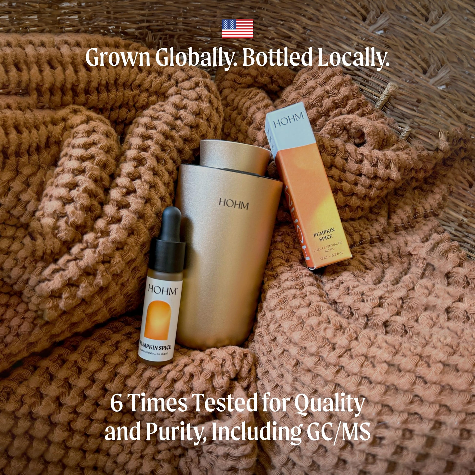 Hohm Pumpkin Spice Essential Oil Blend - Natural, Pure Essential Oil for Your Home Diffuser Hohm buy supplements canada
