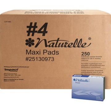 Impact Products 25130973 Maxi Pads, Naturelle, Regular, Vendor Refills, WE Rochester Midland buy supplements canada