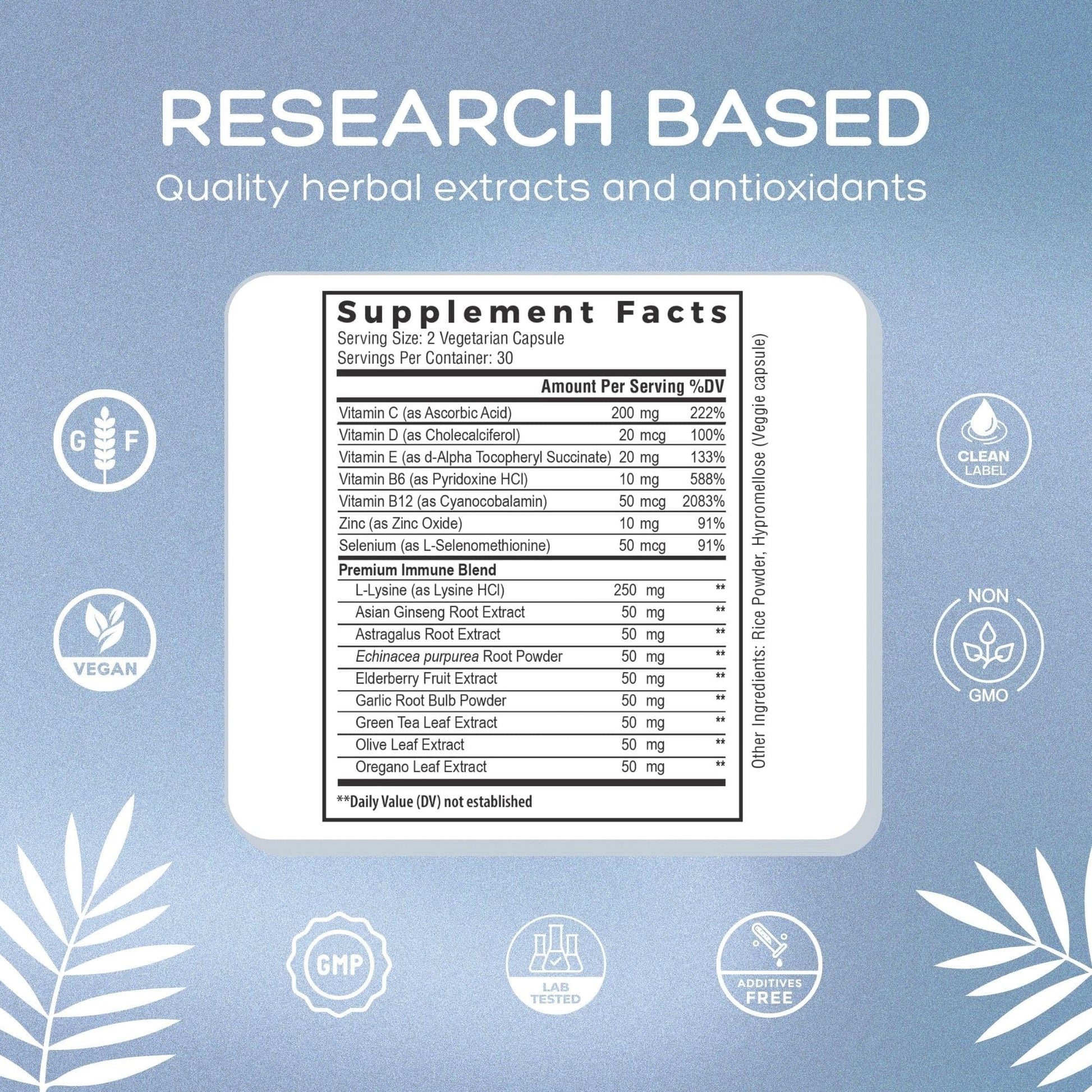 Natural Cure Labs Premium Immune Support Natural Cure Labs buy supplements canada