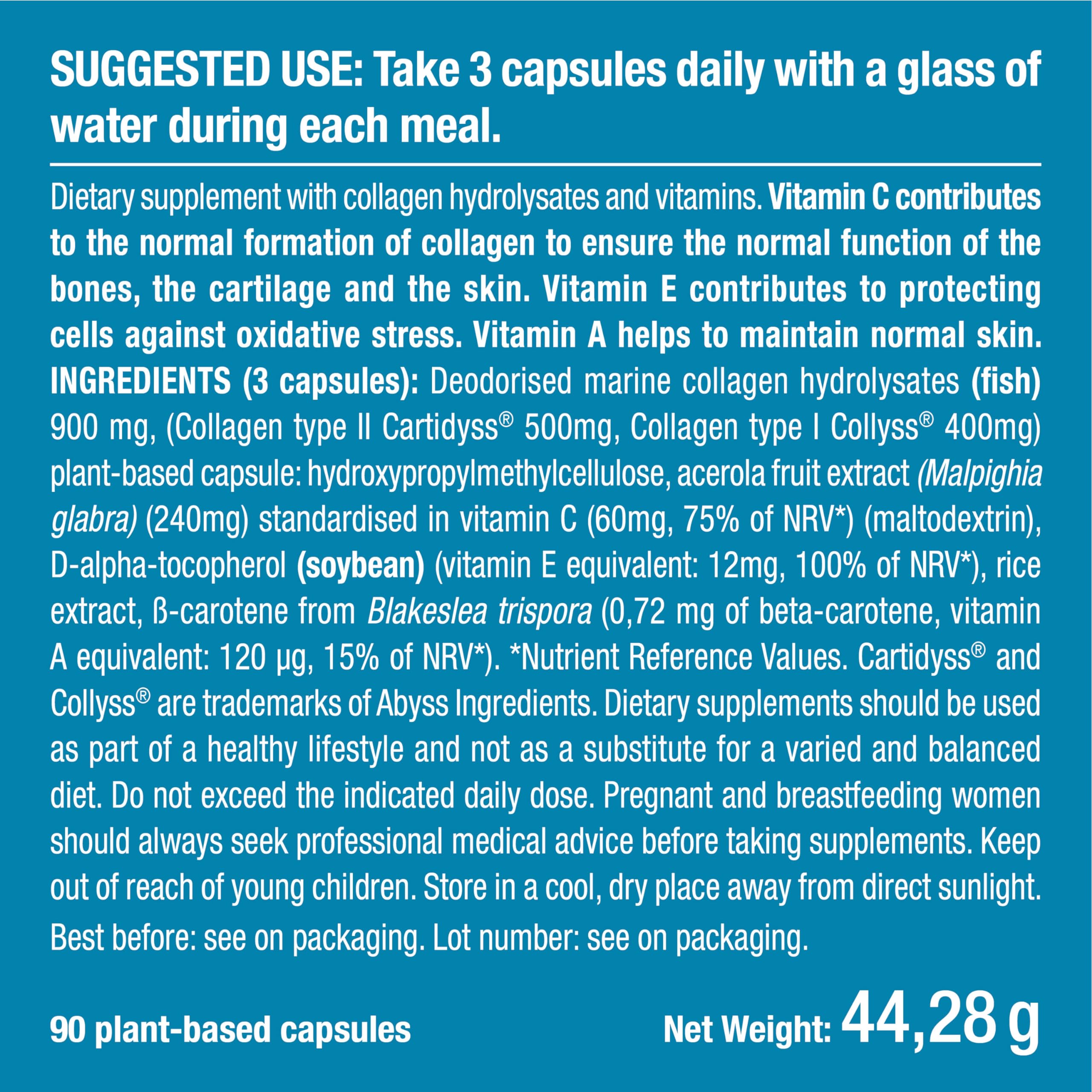 Pure Marine Collagen (900mg) - Enriched with Vitamins C and E – Patented Premium Type I & II Hydrolysed Collagen Plastimea buy supplements canada