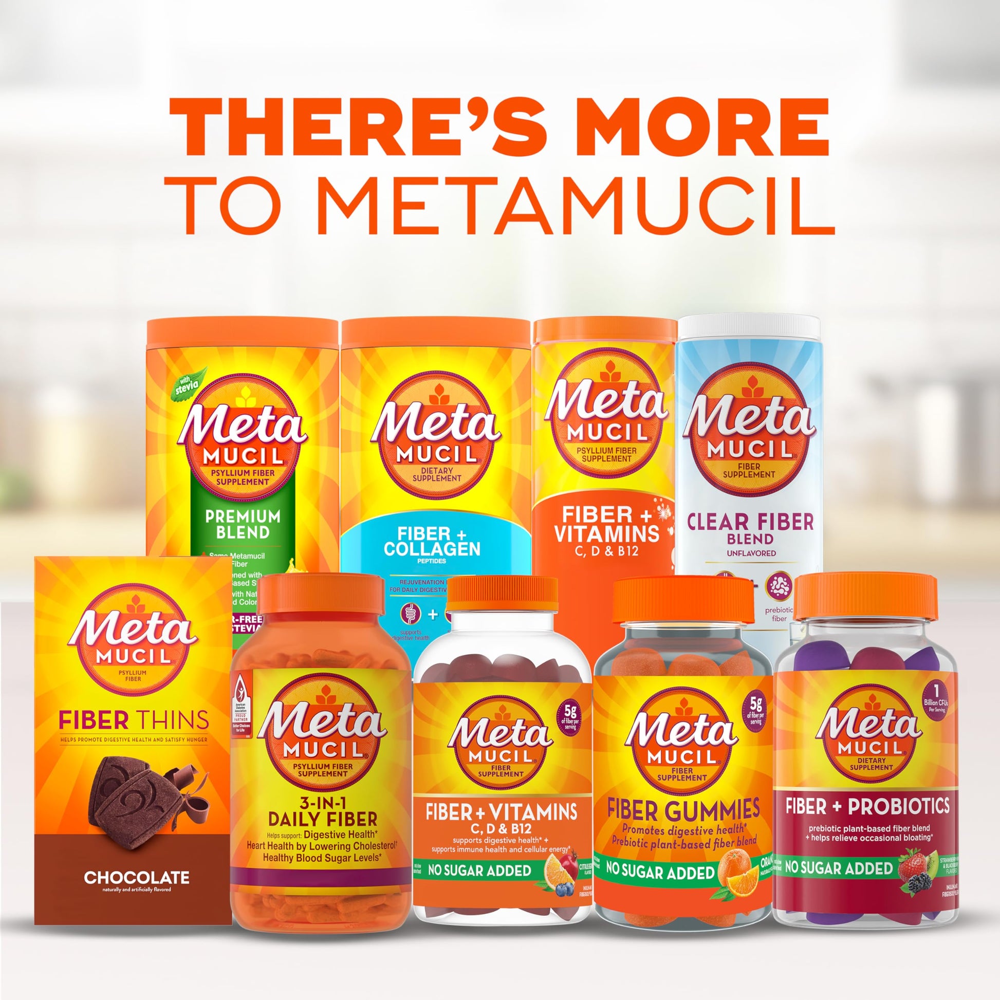 Metamucil Fiber Supplement, Unflavored Clear Mixing Powder, No Grit, No Sugar Added, Plant Based Prebiotic Fiber Supplement Metamucil buy supplements canada
