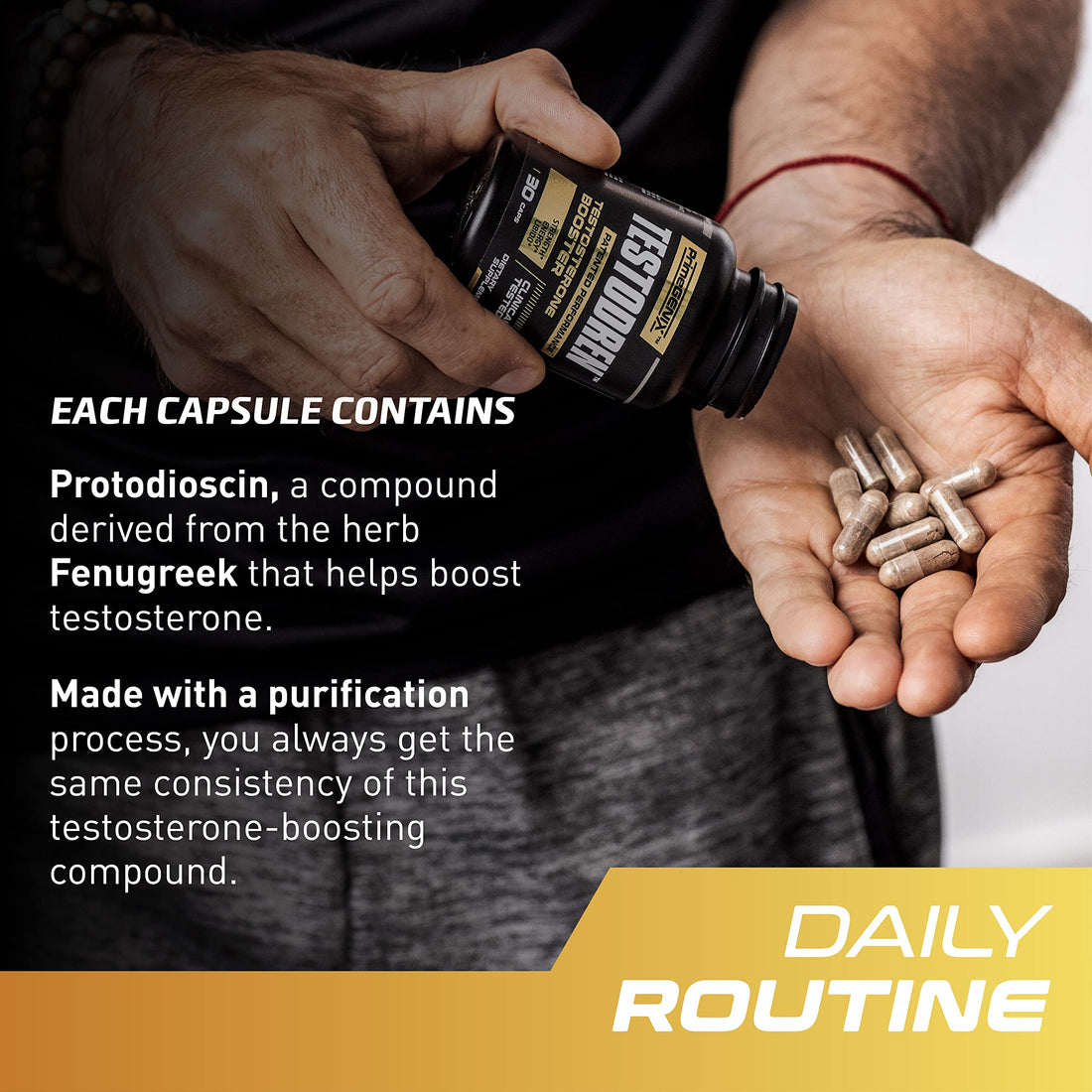 PrimeGENIX Testodren Advanced Testosterone Booster for Men | Natural Stamina, Endurance, Energy & Strength Enhancing Supplement | Lean Muscle Builder | Sports Nutrition Testosterone Booster PrimeGENIX buy supplements canada