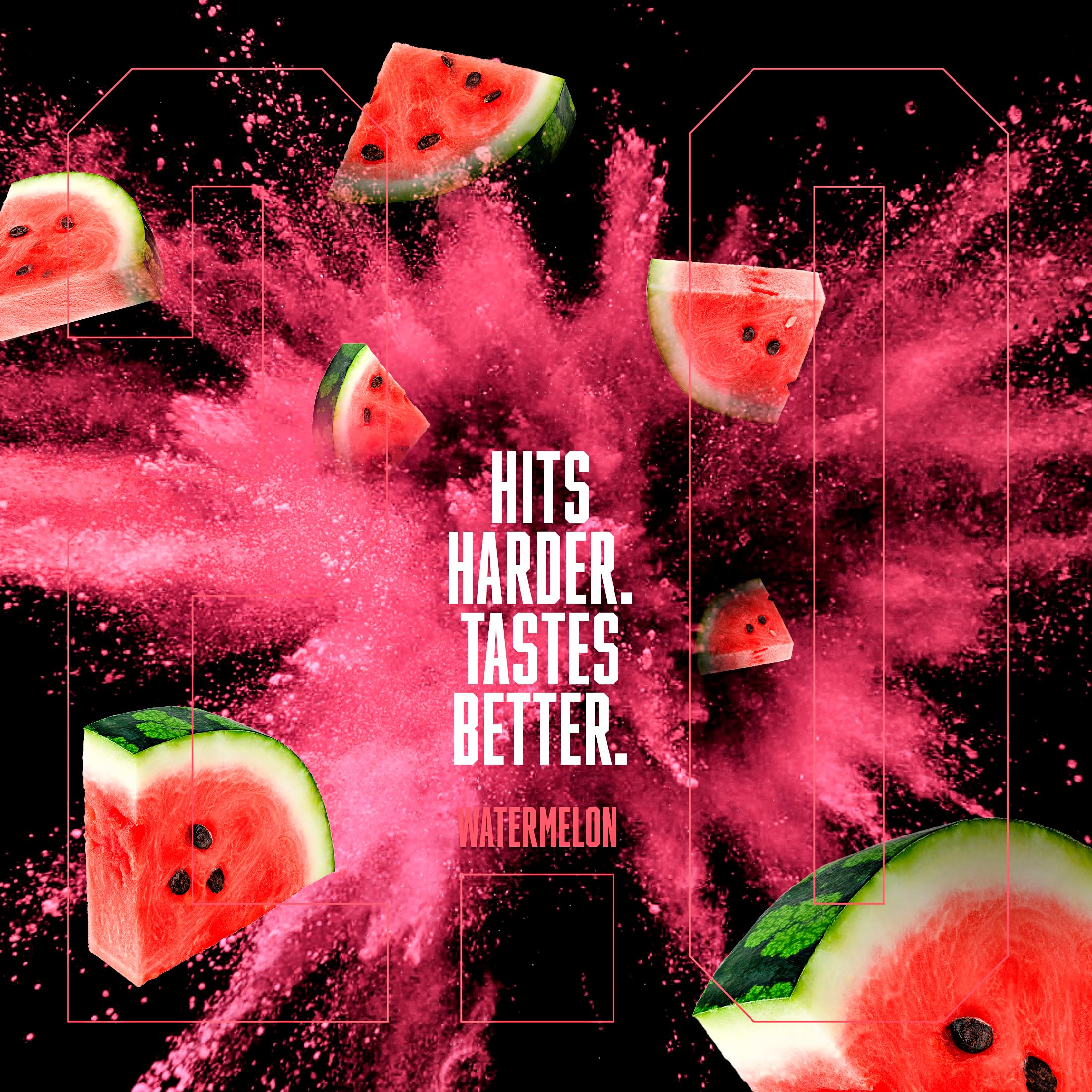 Six Star Pre-Workout Explosion Ripped 2.0 Watermelon - Endurance Powder with Caffeine Six Star buy supplements canada