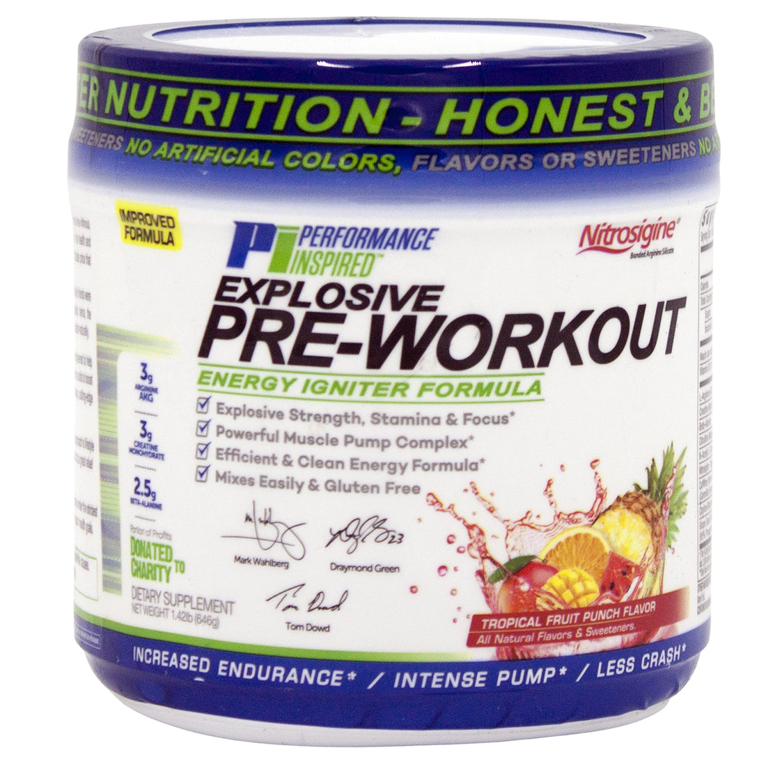 Performance Inspired Nutrition PreWorkout Powder - All Natural - G-Free & Vegan Formula PERFORMANCE INSPIRED buy supplements canada