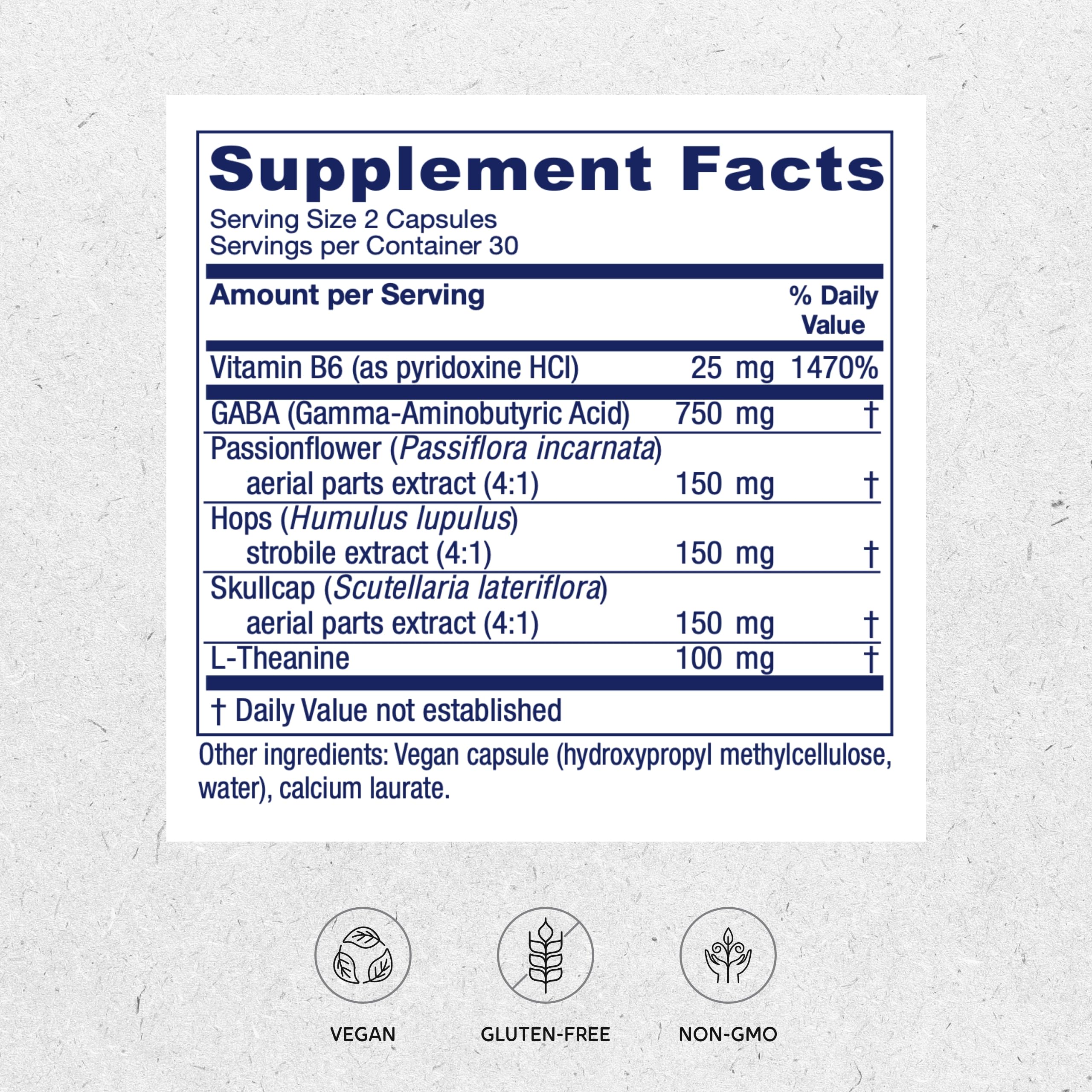 Vitanica, GABA Ease, Calming Support, Vegan, 60 Capsules Vitanica buy supplements canada