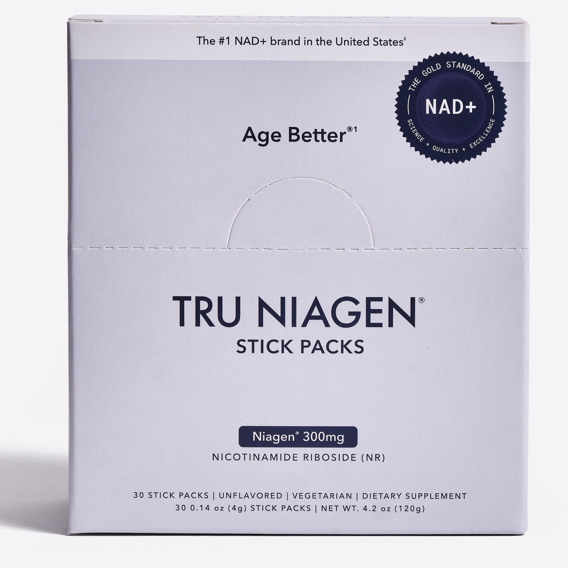 TRU NIAGEN NAD+ Booster with Hydration & Prebiotic Support Award-Winning Nicotinamide Riboside Mixing Powder for Cellular Energy, Repair & Healthy Aging - 30ct/300mg Stick Packs: On-The-Go Supplement TRU NIAGEN buy supplements canada