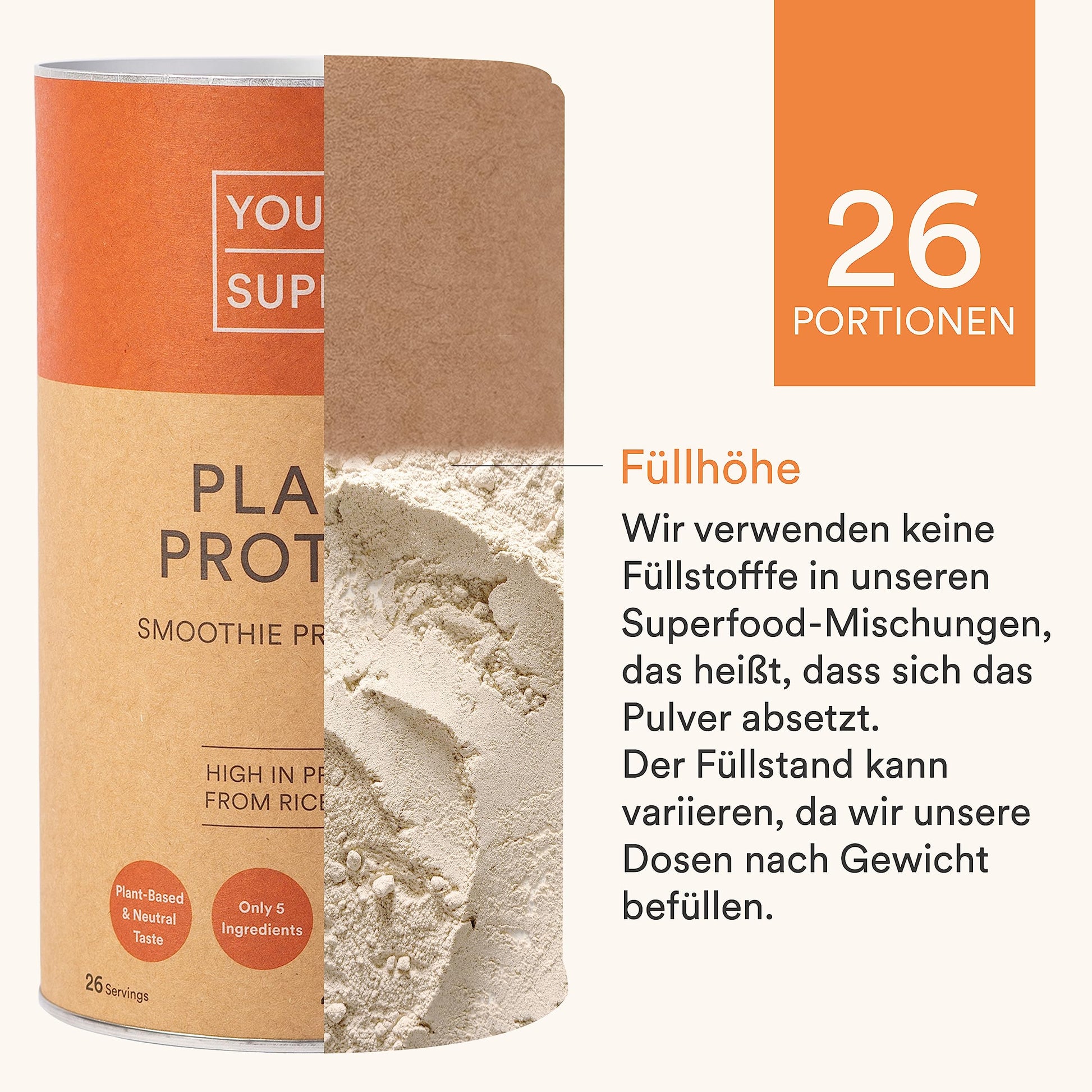 Your Super Plant Protein Organic Superfood Powder – Plant Based Protein Powder for Muscle Growth Your Super buy supplements canada