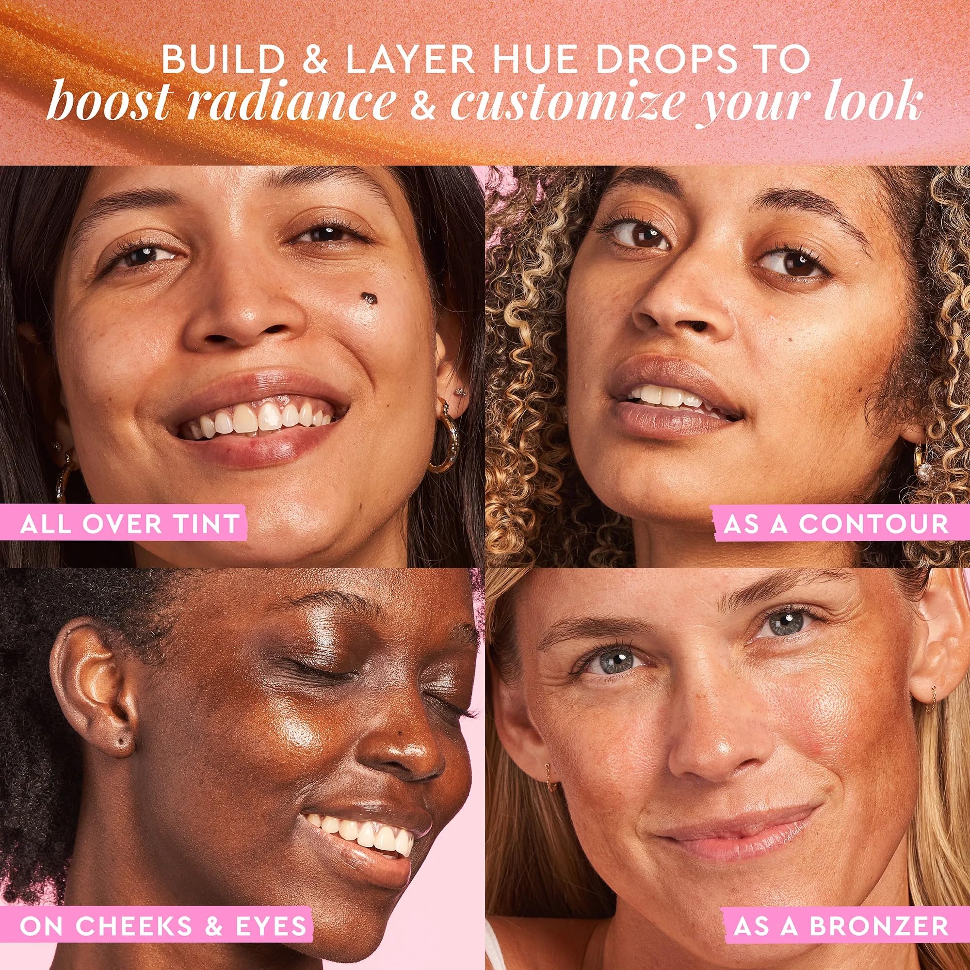 Glow Recipe Hue Drops Bronzing Drops, Tinted Face Serum, Glow Primer + Liquid Highlighter, Niacinamide + Hyaluronic Acid, Radiant Warm Glow, Sunglow (40ml) Glow Recipe buy supplements canada