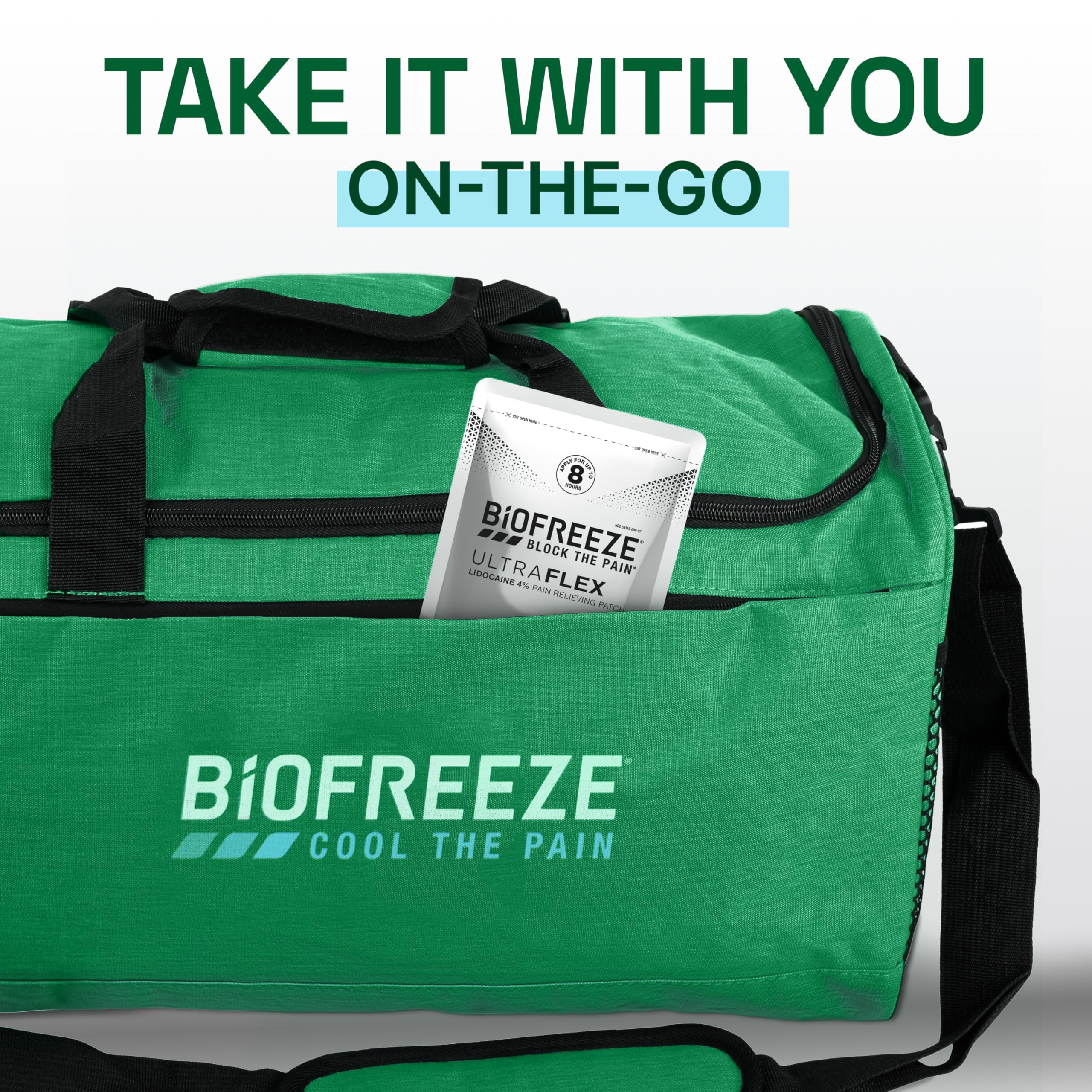 Biofreeze Ultraflex Maximum Strength 4% Lidocaine Patches, Non-Menthol, Flexible Pain Relief Patch for Lower Back, Lidocaine Patch for Neck, Knee, Shoulder, 4 Large Pain Patches Biofreeze buy supplements canada