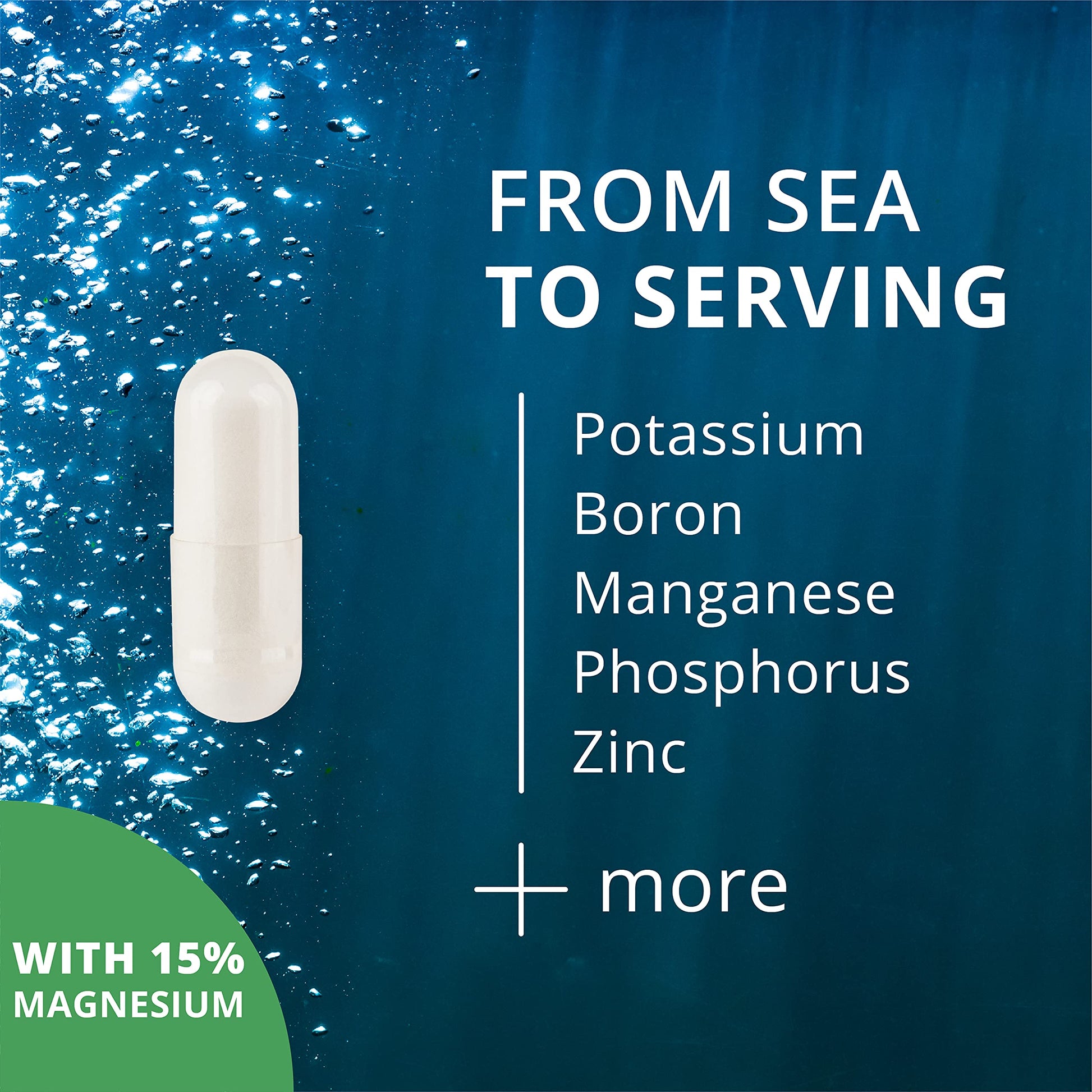 NutraMedix Deep Ocean Trace Minerals 1,000mg - Mineral & Energy Supplements - Magnesium, Zinc, Potassium, Boron, Phosphorus & Manganese NutraMedix buy supplements canada