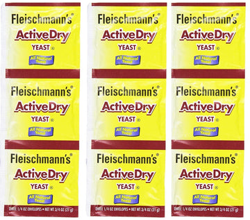 4 set Active Dry Yeast,0.25 Ounce, 9 Count Fleischmann's SALUTE buy supplements canada