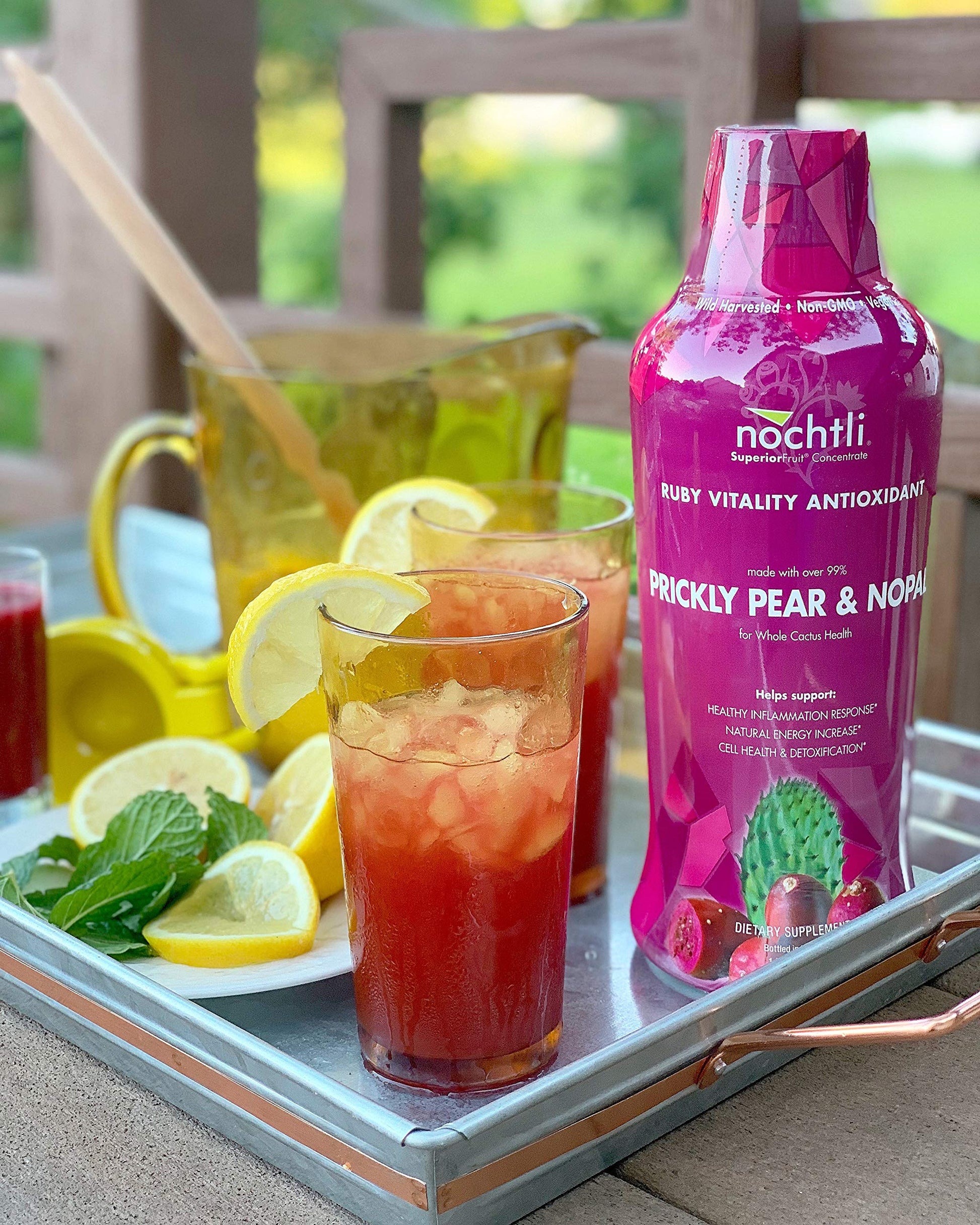 nochtli Recover Prickly Pear Liquid Supplement 1L (4-pack) Nochtli SuperiorFruit buy supplements canada