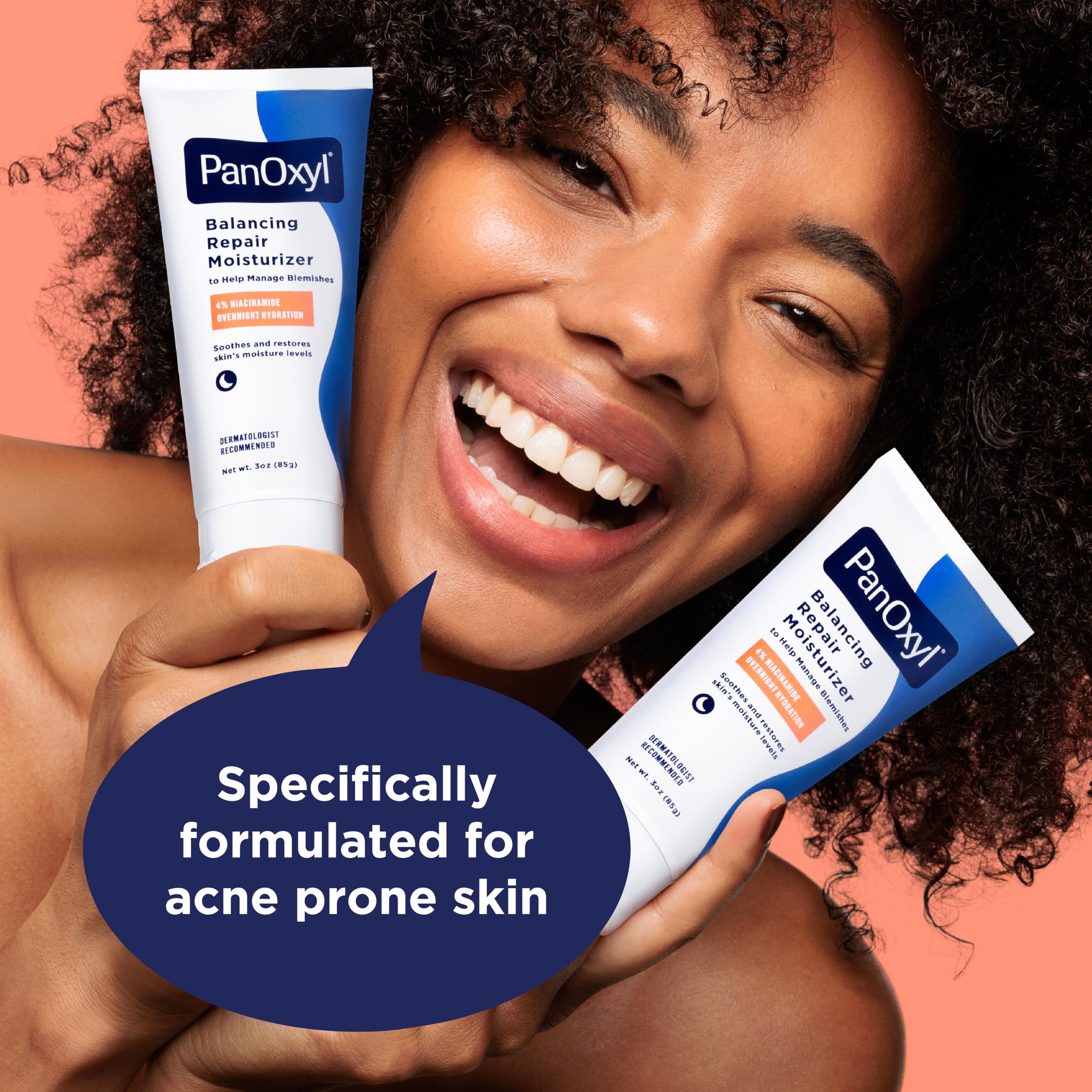 PanOxyl PM Balancing Repair Moisturizer with Niacinamide, Ceramides and Cica, Hydrating Face Moisturizer PanOxyl buy supplements canada