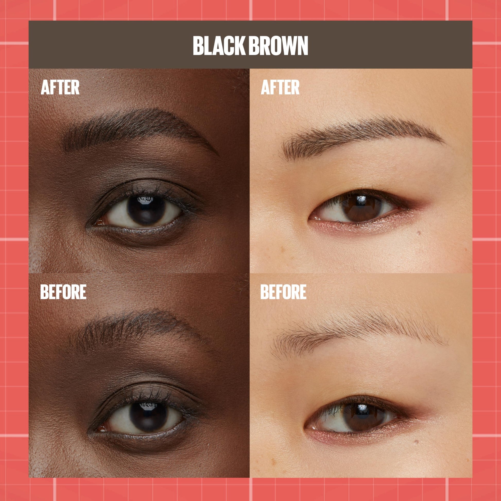 Maybelline Build-A-Brow 2-in-1 Brow Pen and Sealing Eyebrow Gel, Eyebrow Makeup for Real-Looking, Fuller Brows, Black Brown, 1 Count MAYBELLINE buy supplements canada
