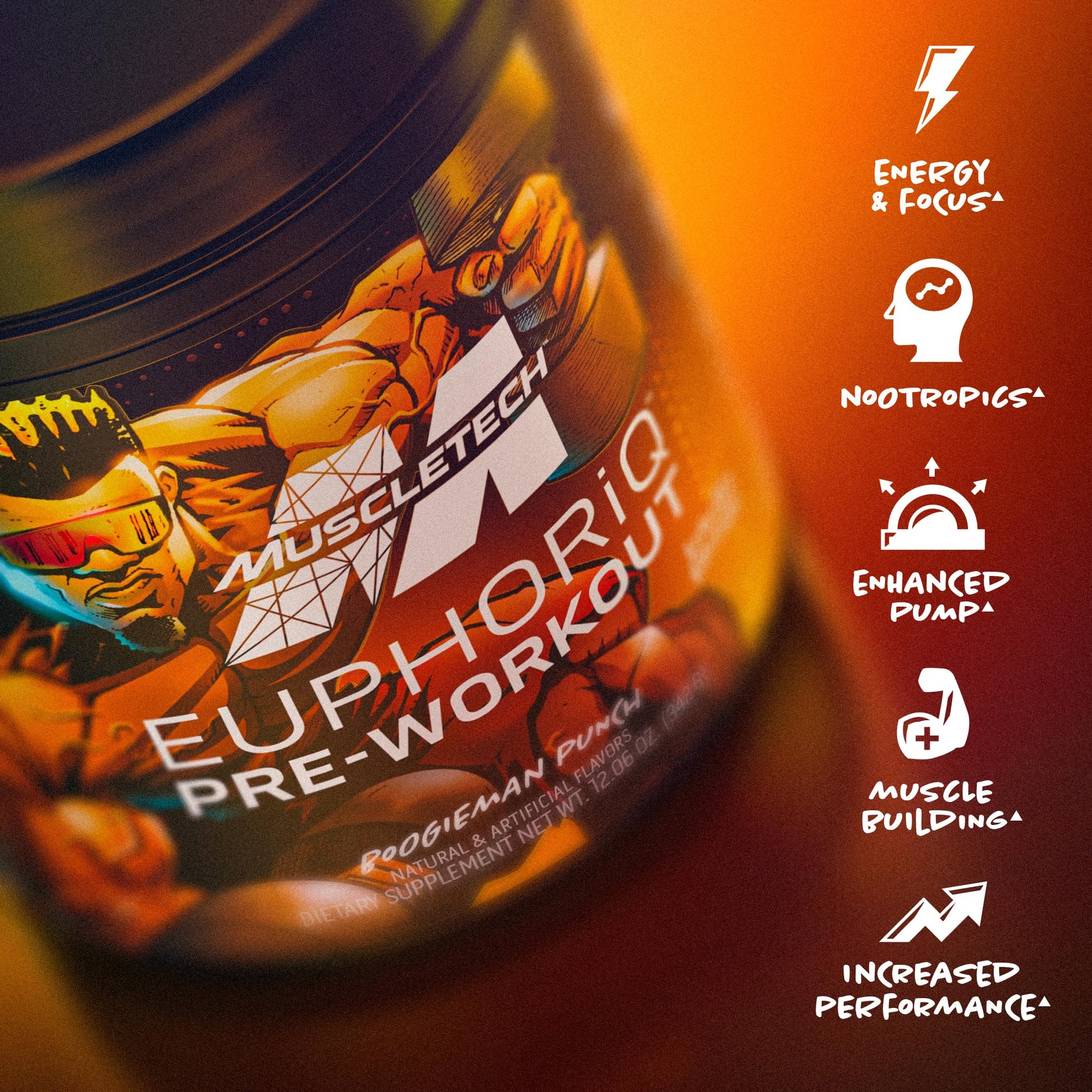 MuscleTech Pre Workout Powder EuphoriQ PreWorkout Smart Pre Workout Powder MuscleTech buy supplements canada