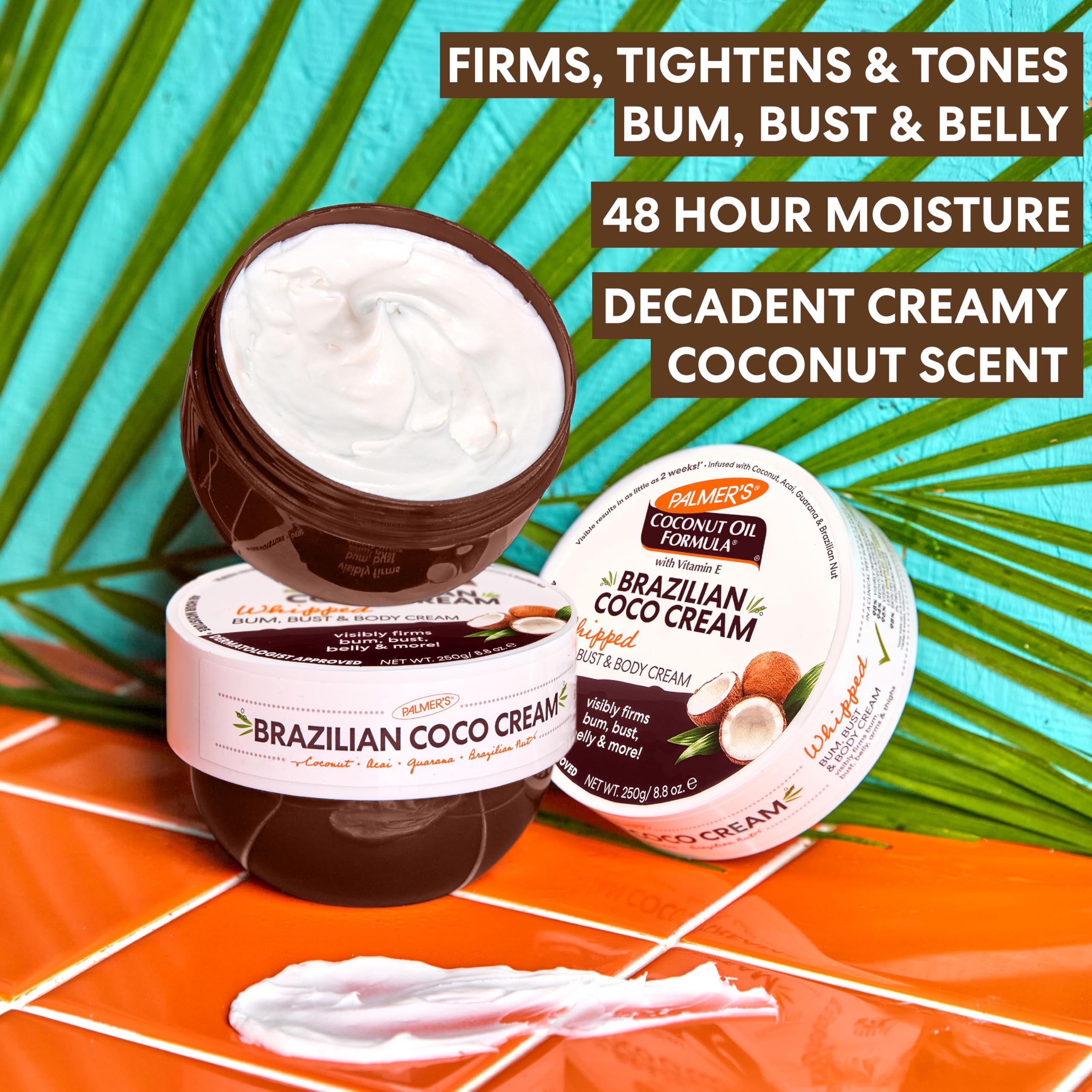 Palmer's Coconut Oil Formula Brazilian Coco Cream with Vitamin E, 8.8 Fl Oz, Whipped Bum Palmer's buy supplements canada
