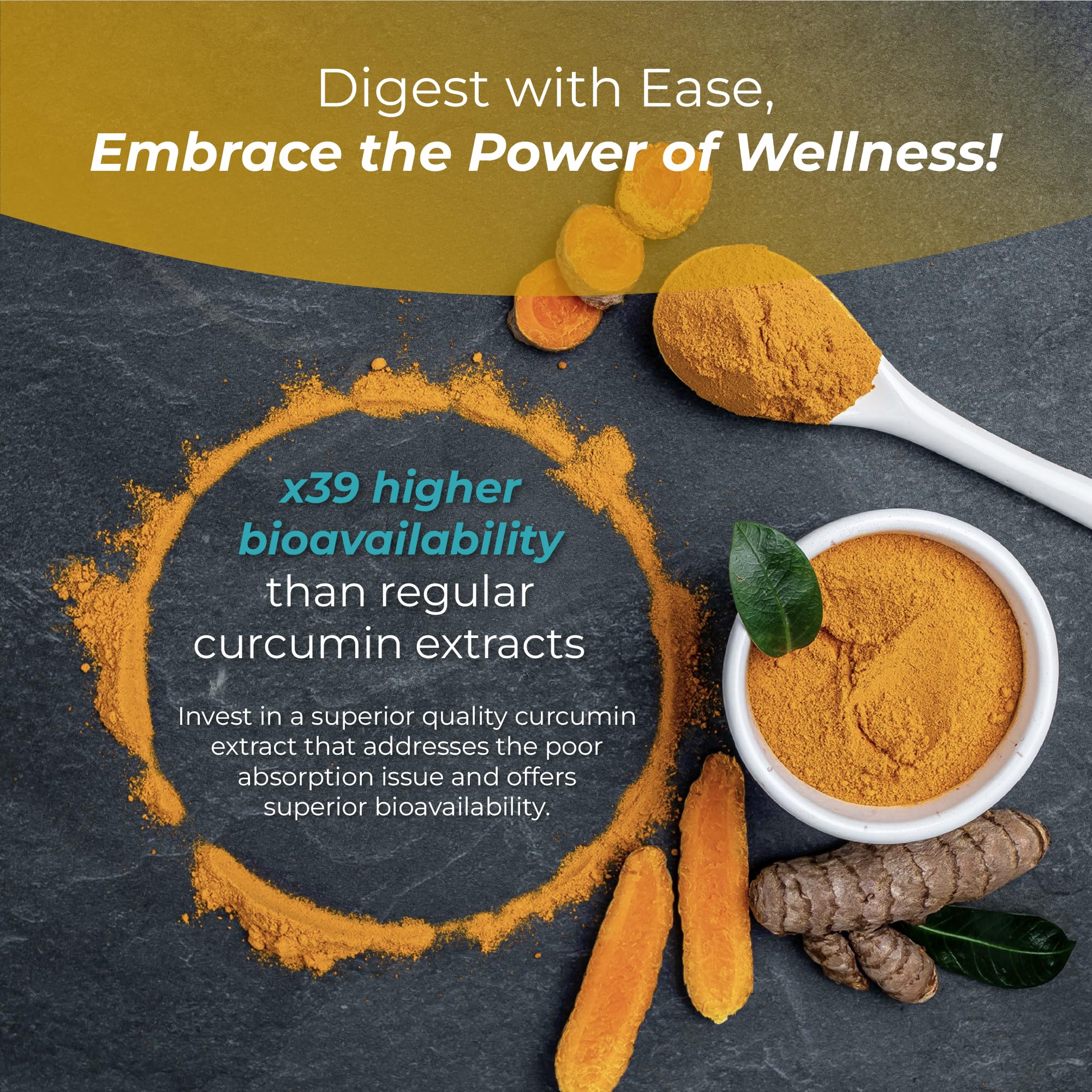 PUREHEALTH RESEARCH Curcumin Extract - High Absorption Turmeric Supplement for Robust Immune Support - Joint Support for Overworked Joints and Muscles - Powered by Curcugen x39 Bioavailable - 1 Bottle PUREHEALTH RESEARCH buy supplements canada