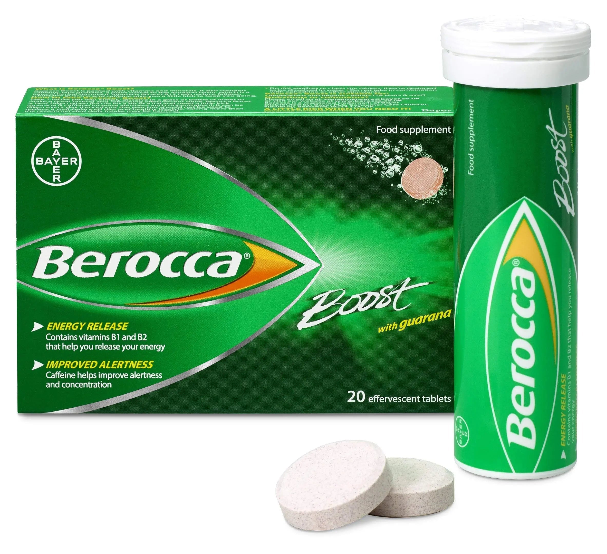 Berocca Boost Multivitamin Tablets Pack Of 20 Berocca buy supplements canada