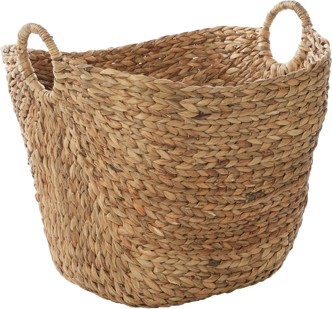 Deco 79 Seagrass Handmade Decorative and Functional Storage Basket Large Woven Deco 79 buy supplements canada